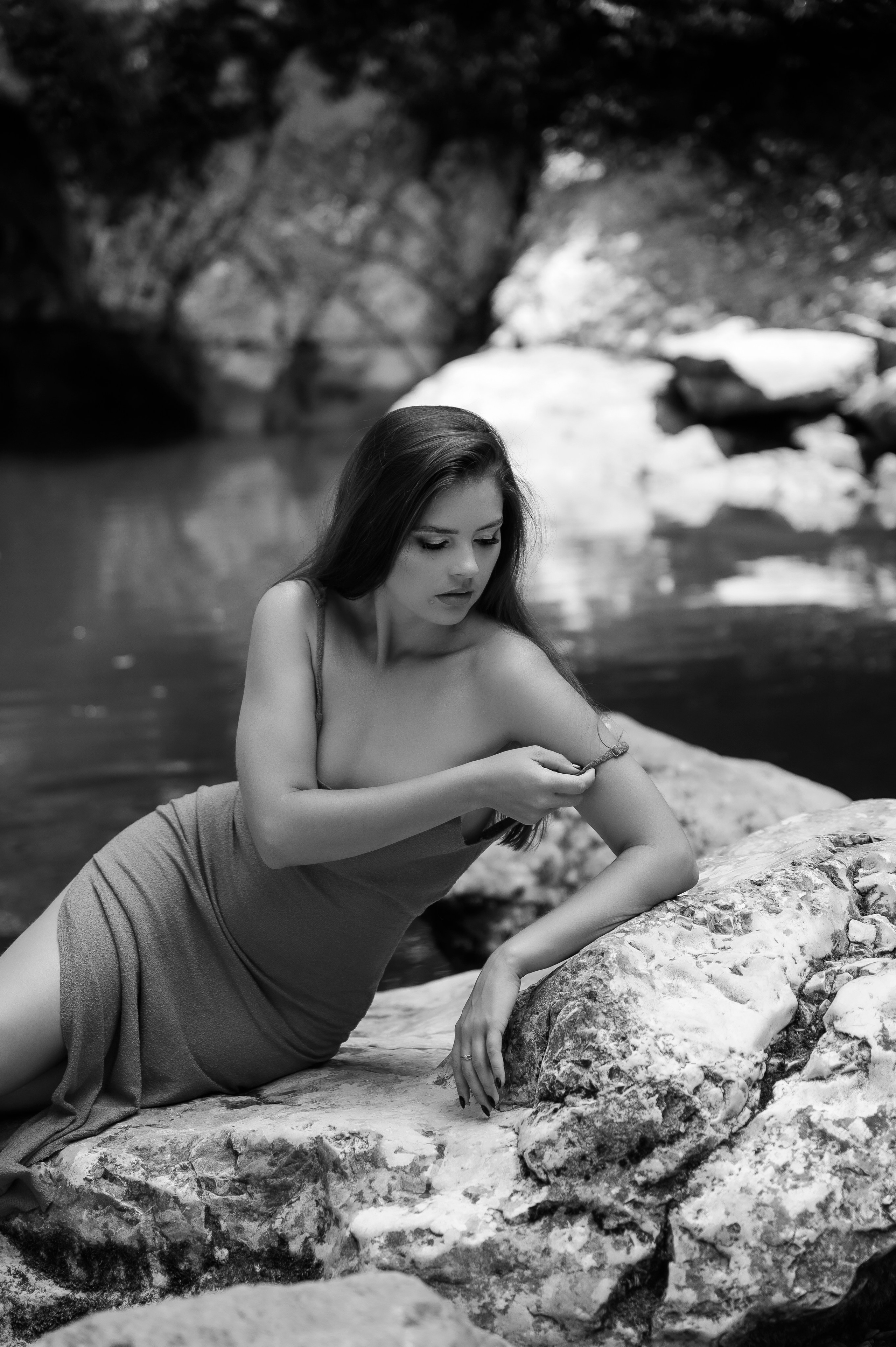 Люда Агурские водопады. Наталья Слесаренко фотограф в Сочи