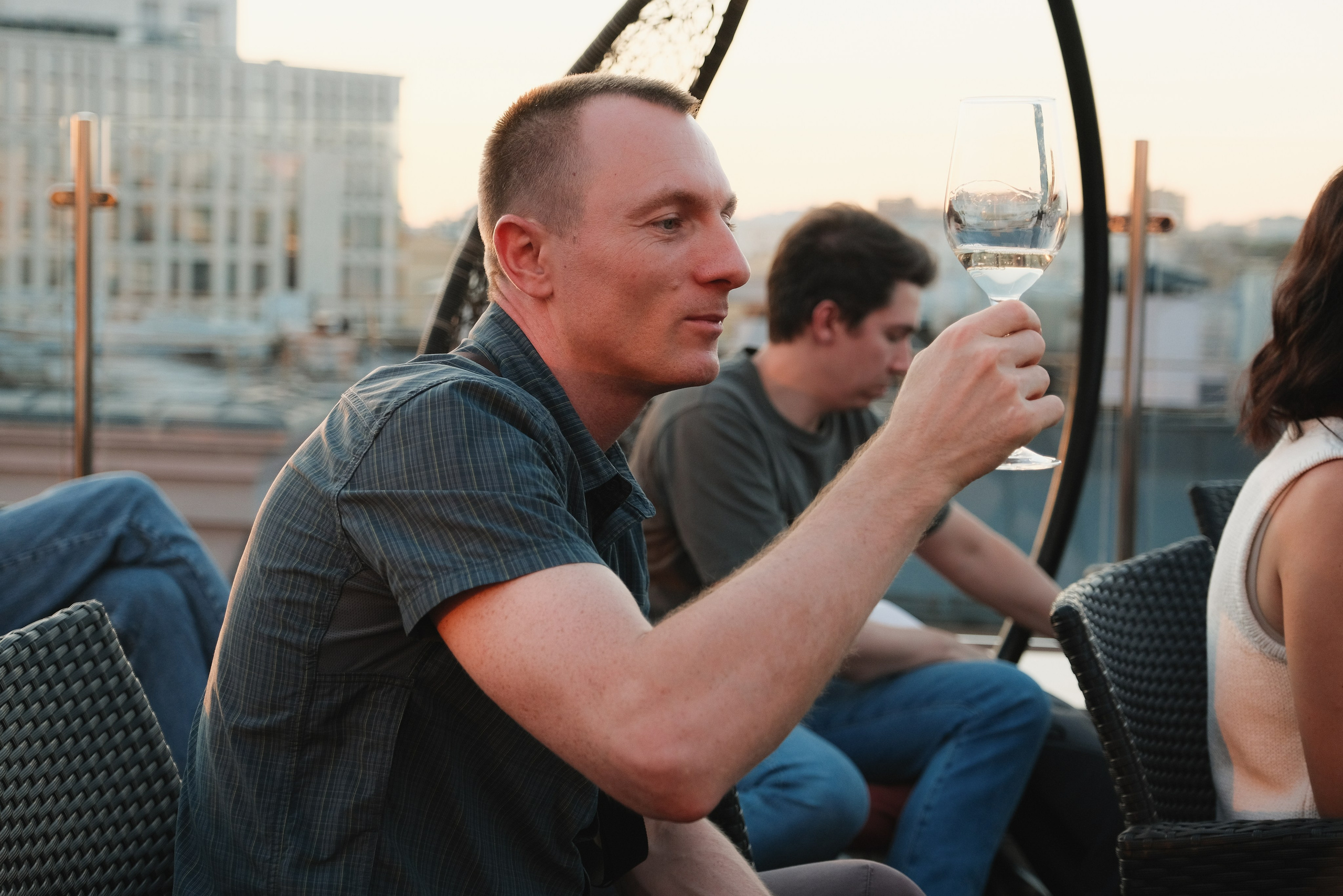 Вечеринка на крыше в Москве. Фотограф Михаил Ерохин | Москва