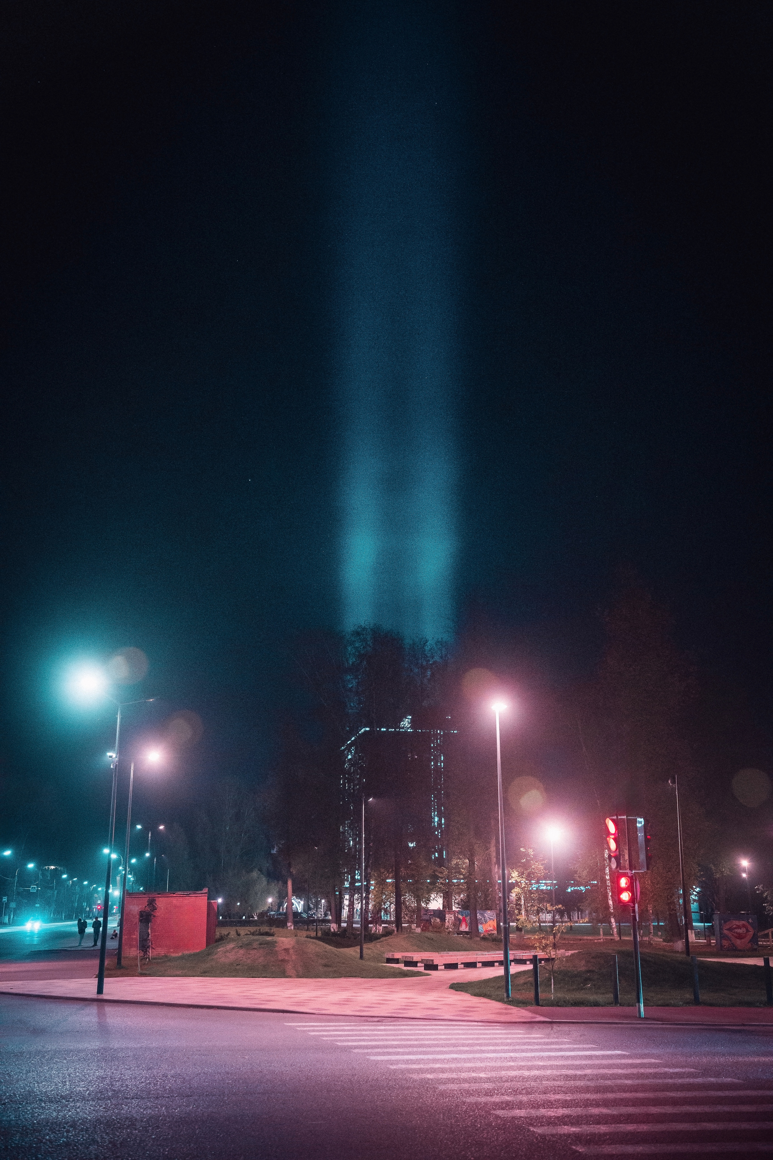 Ночной город. Фотограф в Глазове Роман Маньков