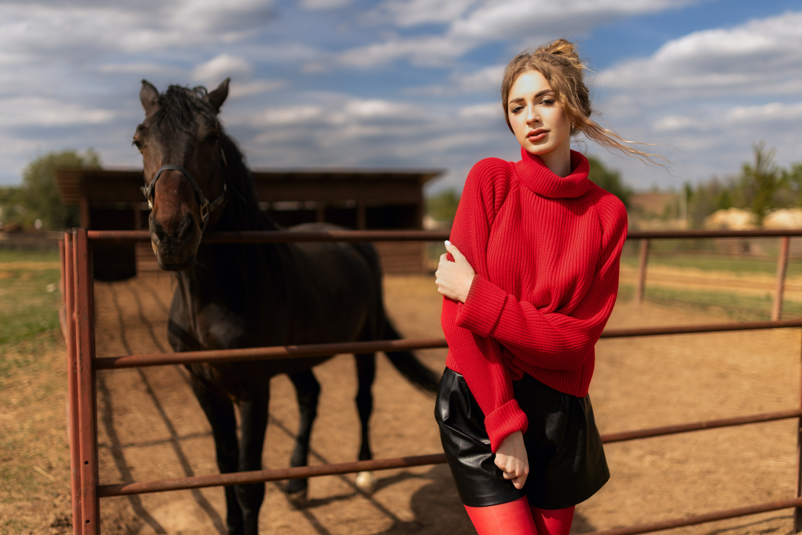 Фотосет с Ксенией в парке Белый колодец в формате для «себя». Дмитрий Шульгин, портретный фотограф в Воронеже