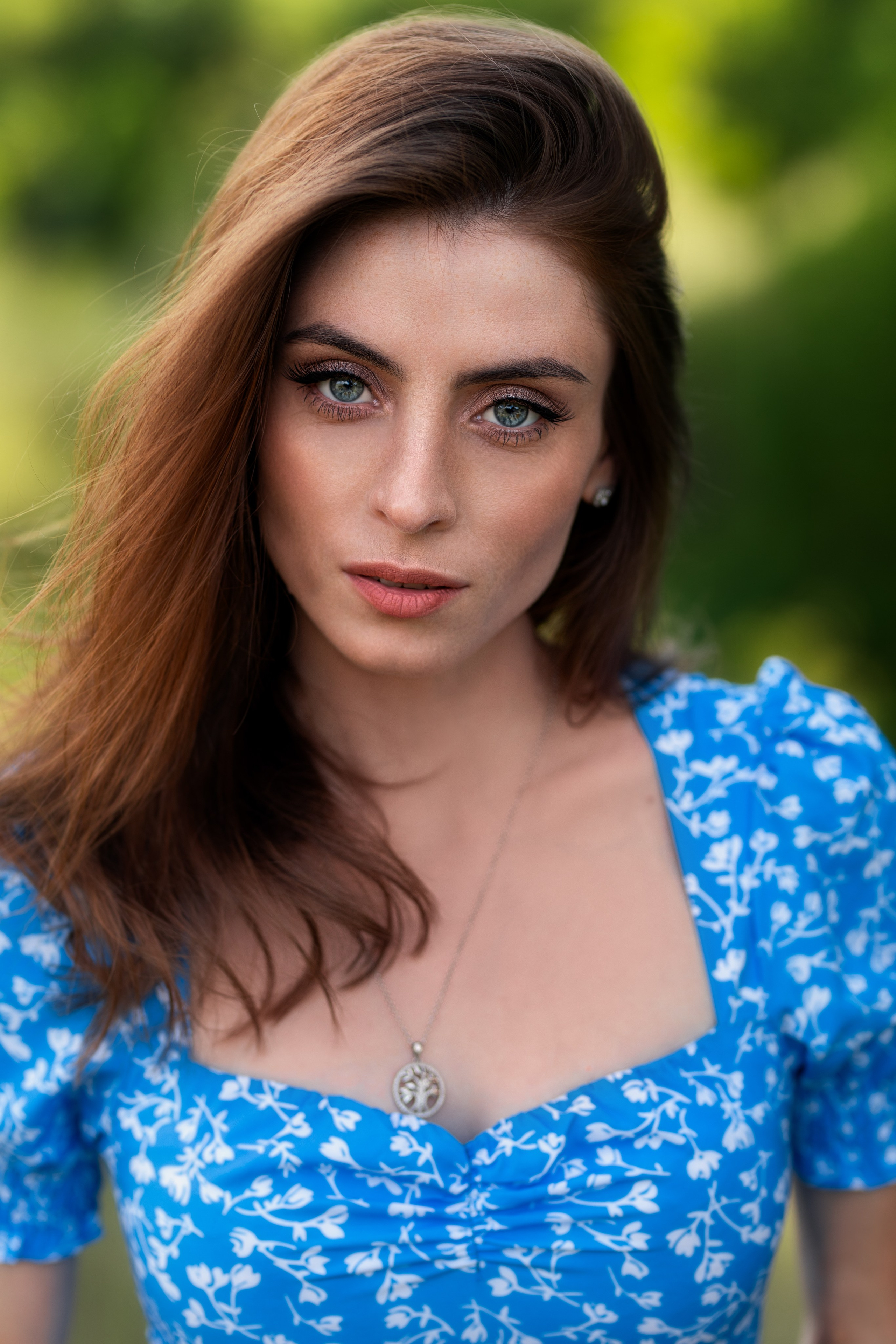 Фотосет на природе с Надеждой в формате для «себя»