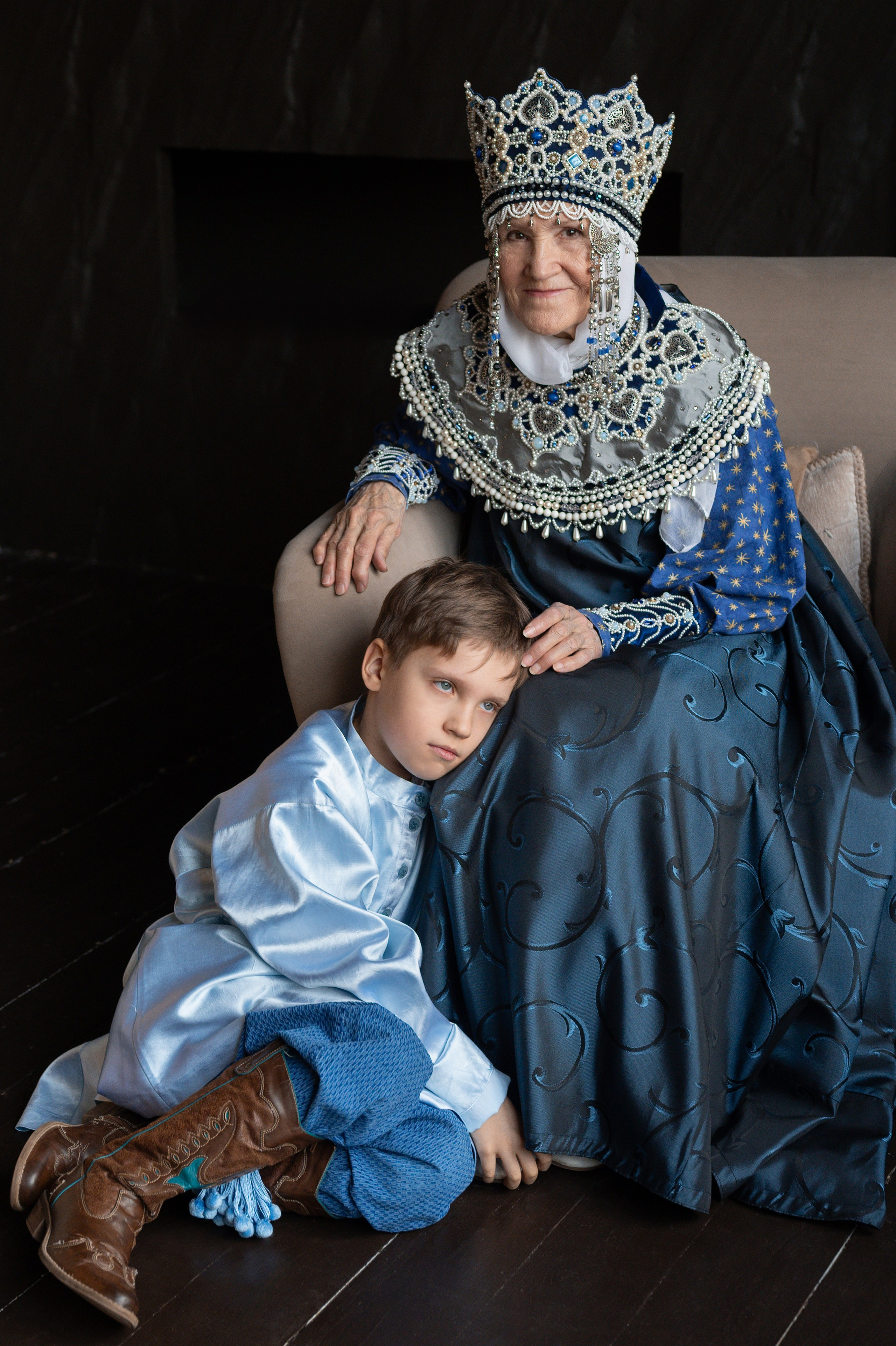 Фотосессия в русском народном костюме. Фотограф Юлия Кондратьева