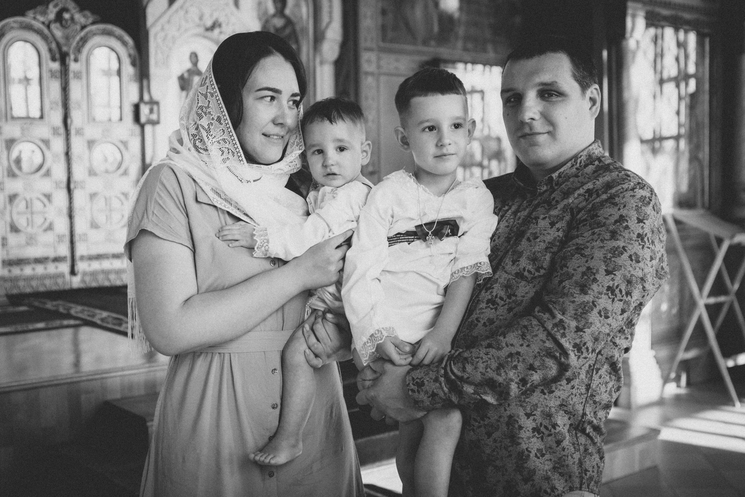 Крещение Николая и Даниила. Семейный фотограф и фотограф на роды в Ростове-на-Дону Мухина Виктория