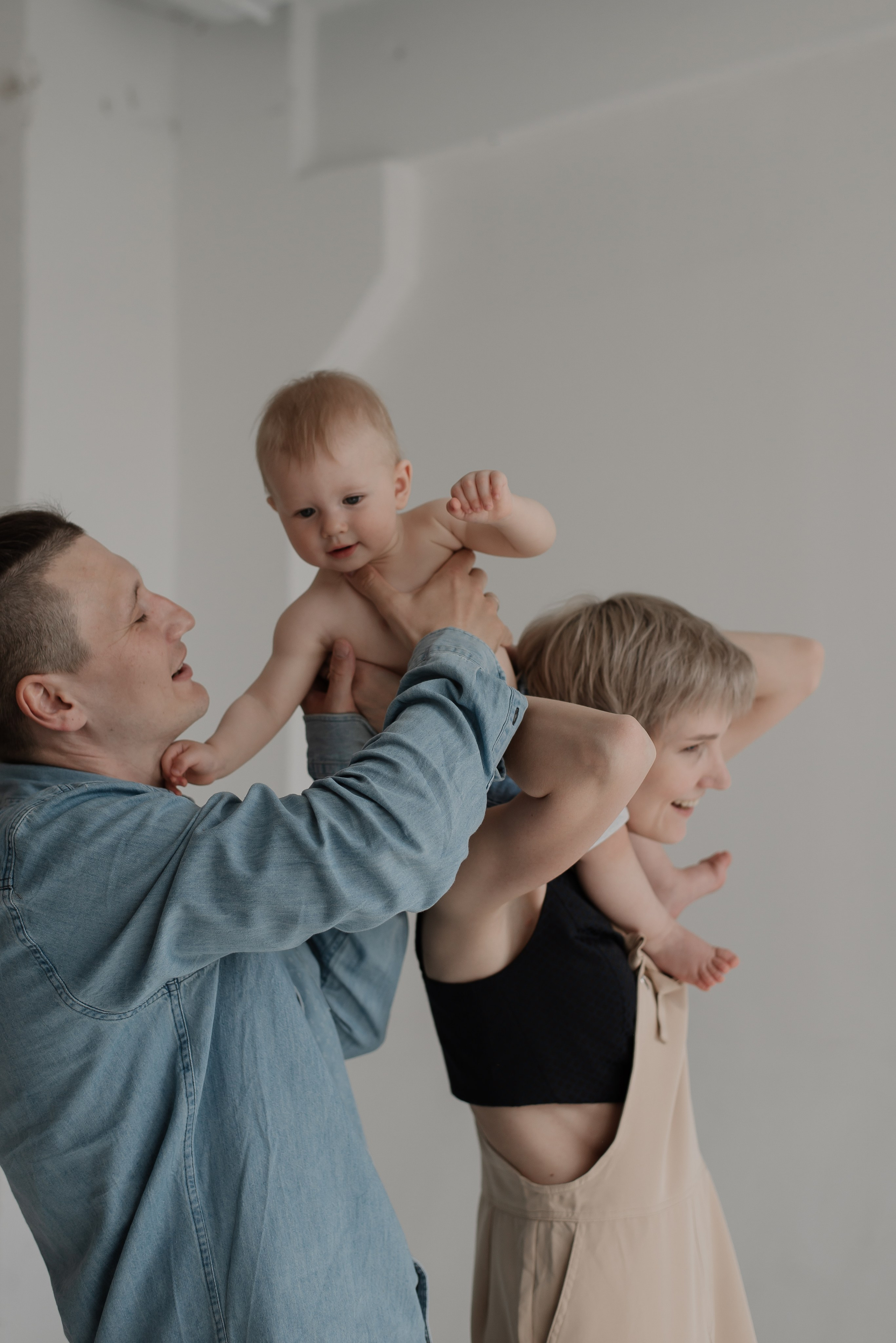 Родион, Ольга и Елисей. Портретный фотограф Ксения Люндовская