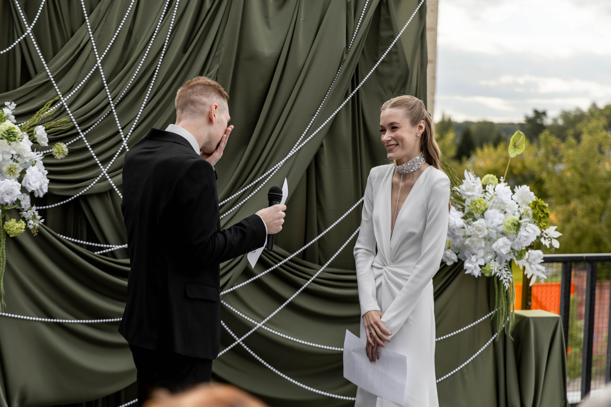 Выездная регистрация + Барвиха + банкет. Свадебный и семейный фотограф в Москве Диана Левченко