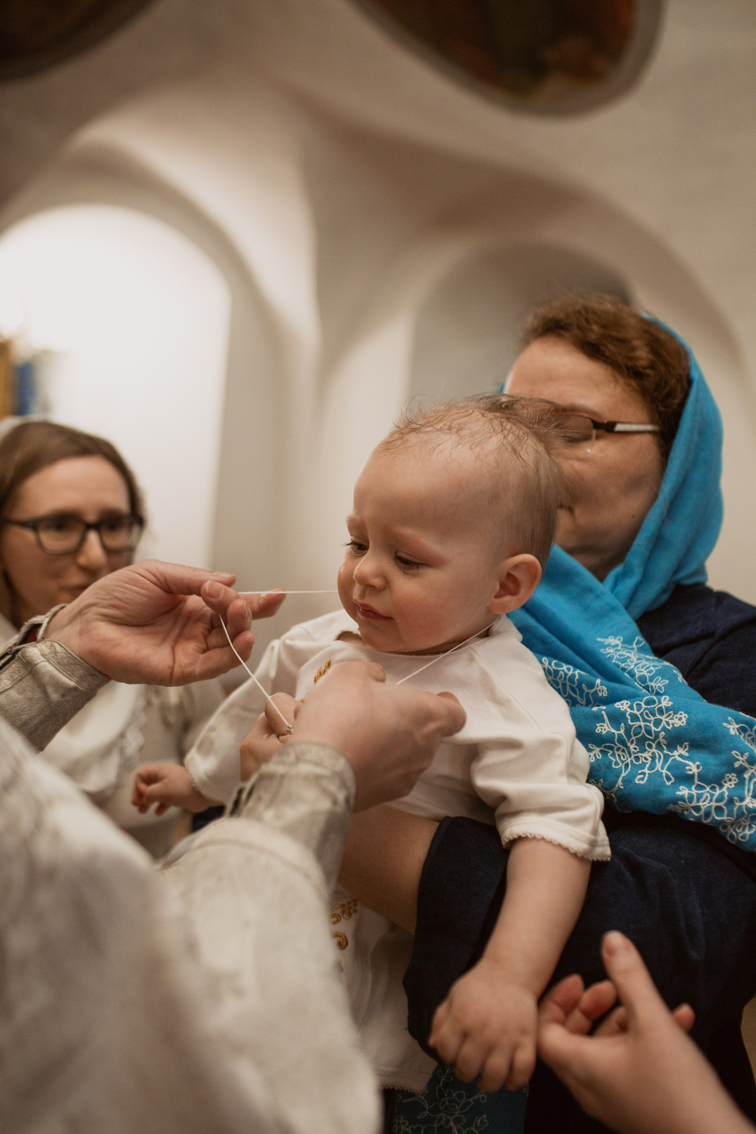 Крещение Андрея. Свадебный и Семейный фотограф в Москве Александра Вайпер