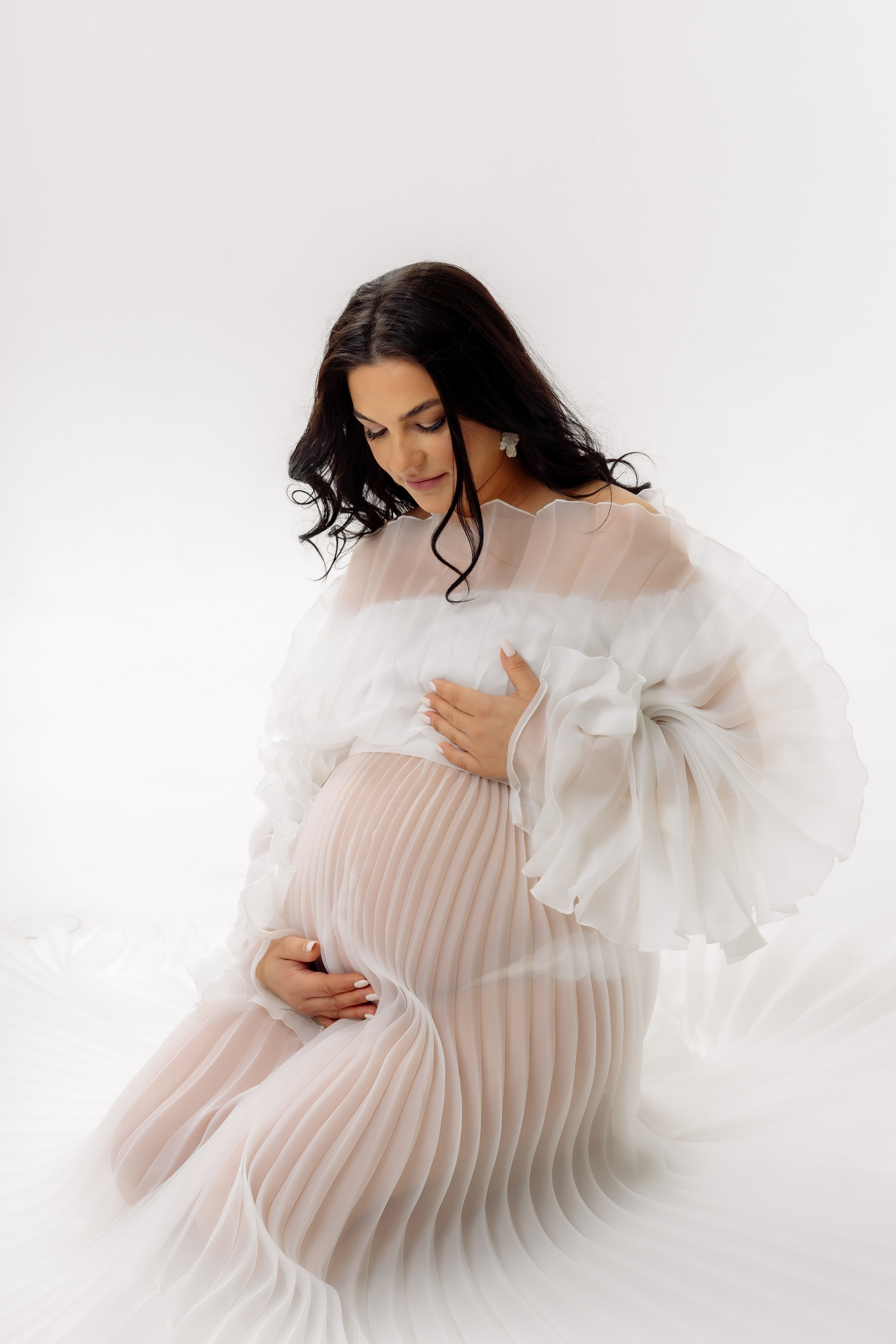 Стильная фотосессия беременности. Зотова Алена — семейный и женский фотограф в Зеленограде