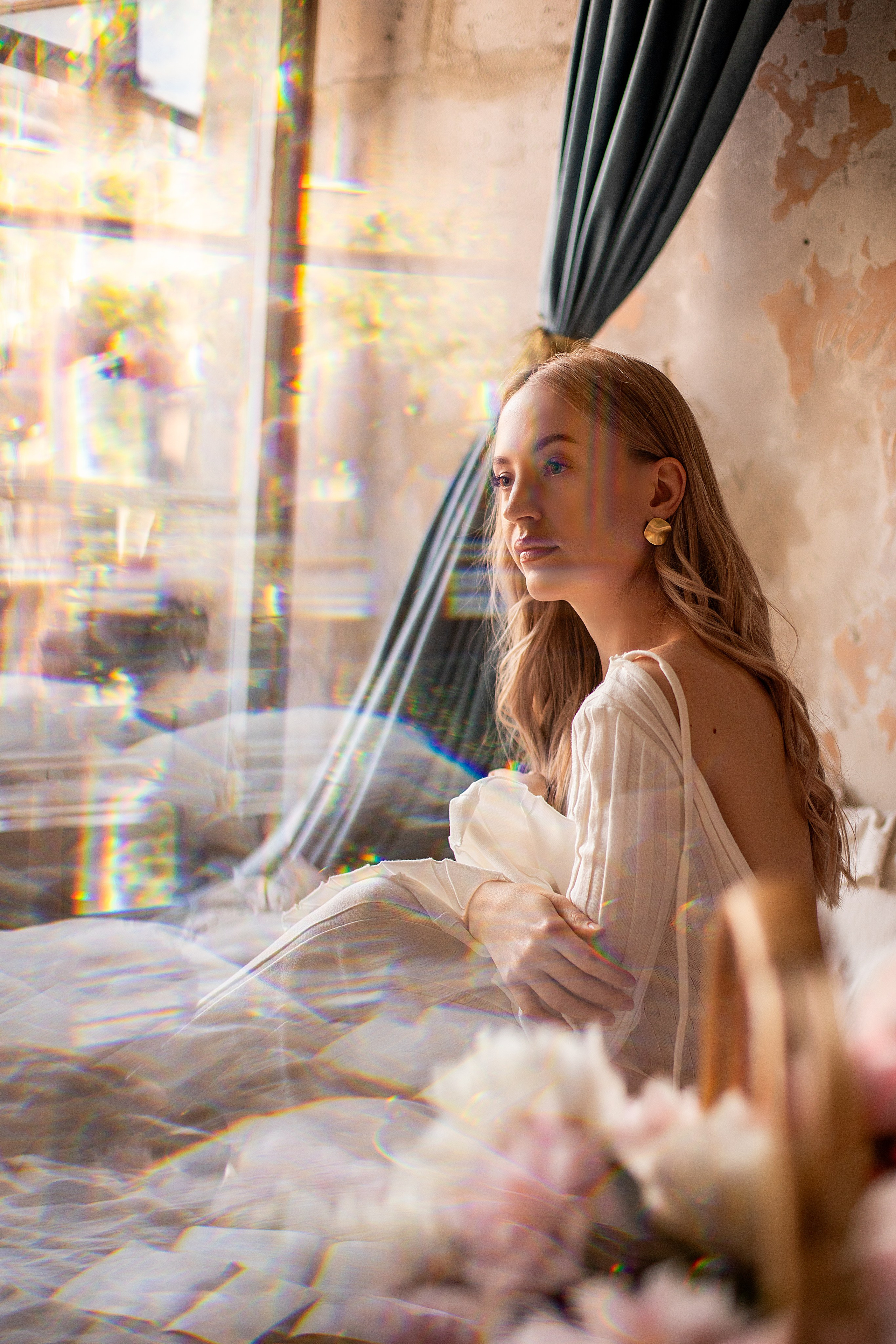 Съемка в живых пионах. Семейный и индивидуальный фотограф в Ростове-на-Дону