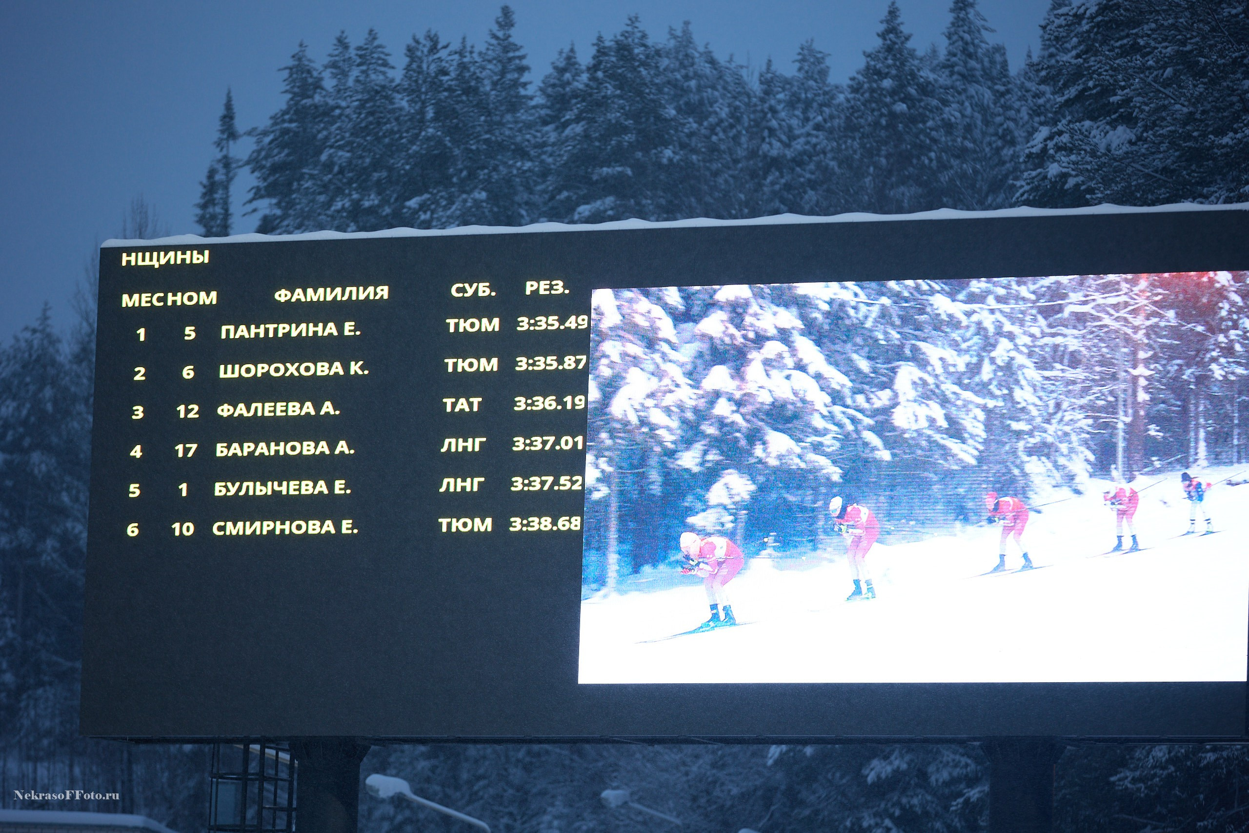 Кубок России по Лыжным гонкам. Спортивный фотограф Некрасов Денис