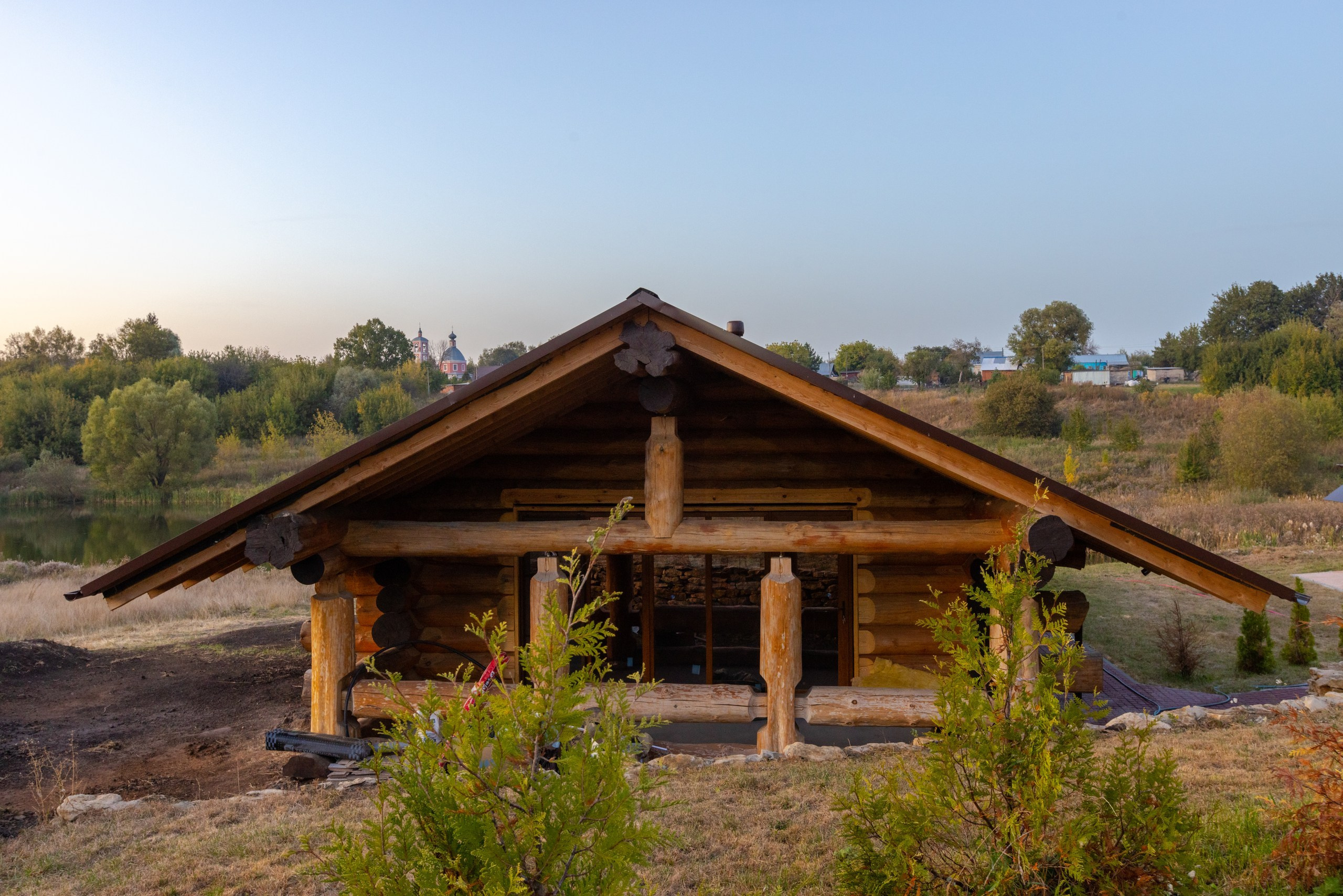 Большая Тросна вечером и новый бассейный комплекс. Фотограф в Туле Крупский АнДРей. Фотостудия «КАДР71» в Туле