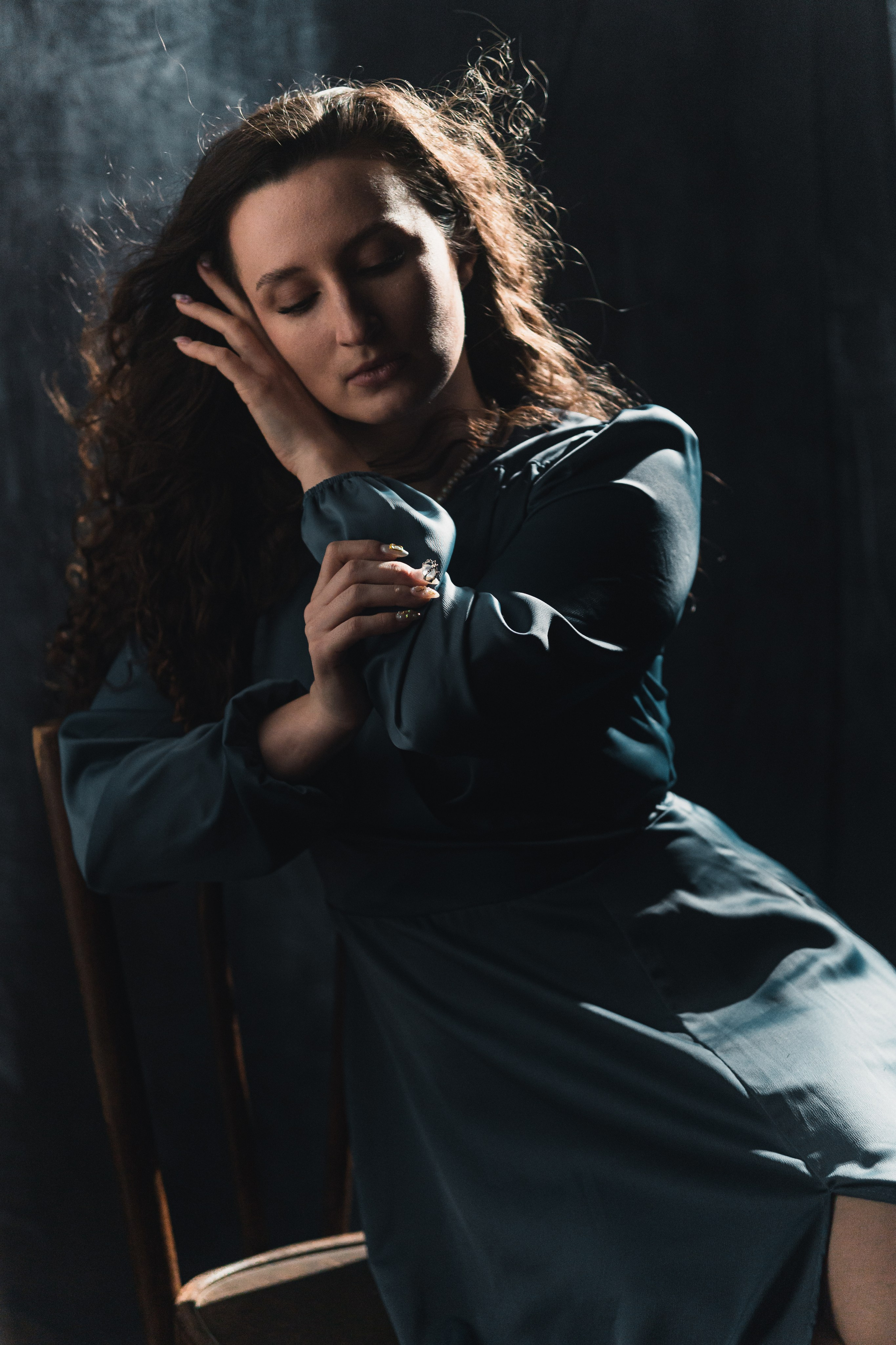 Фотосессия в студии с Алёной. Саватейкин Ярослав | Портретный фотограф в Москве