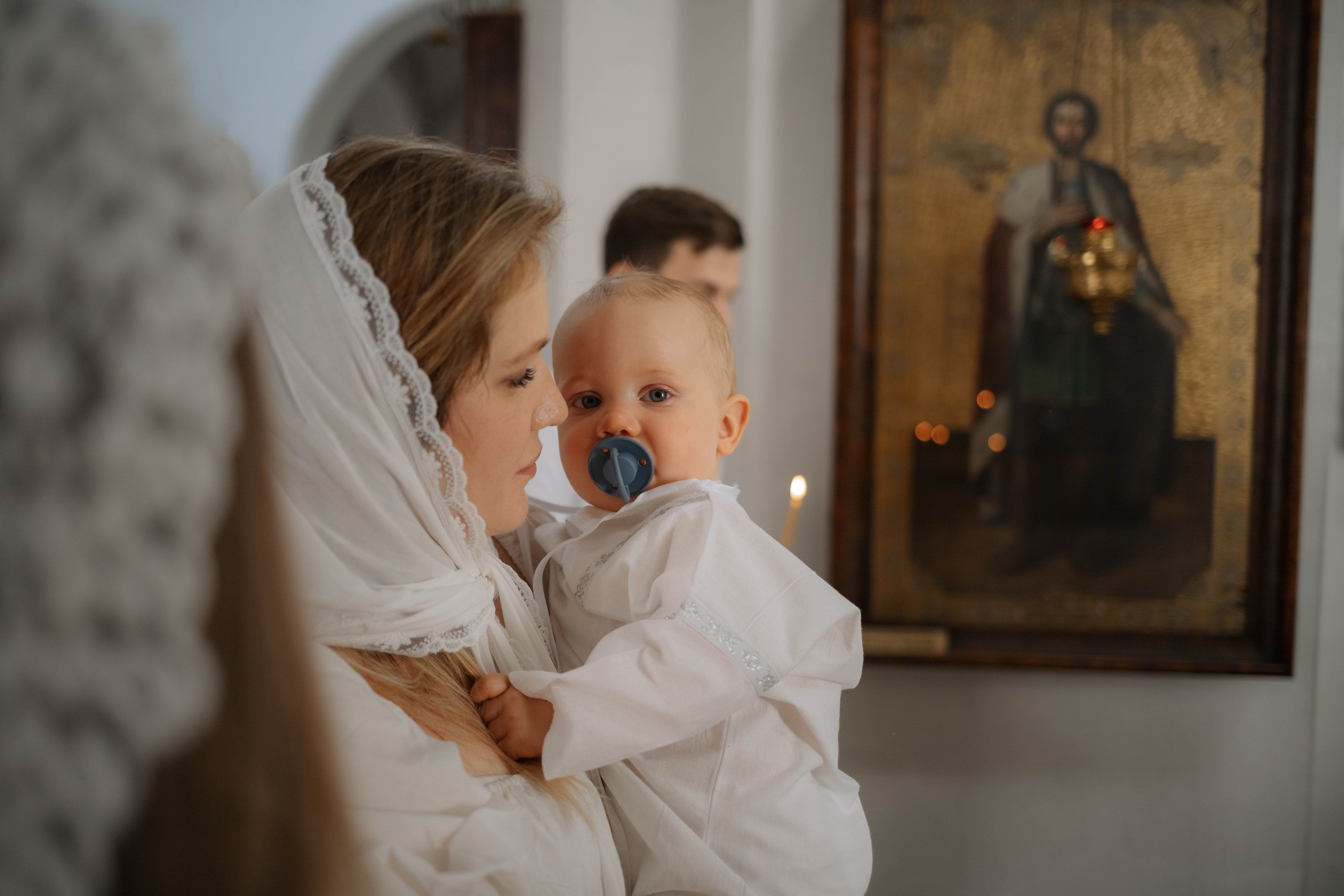 Крещение Миши. Семейный и детский фотограф в Москве Александра Нараевская