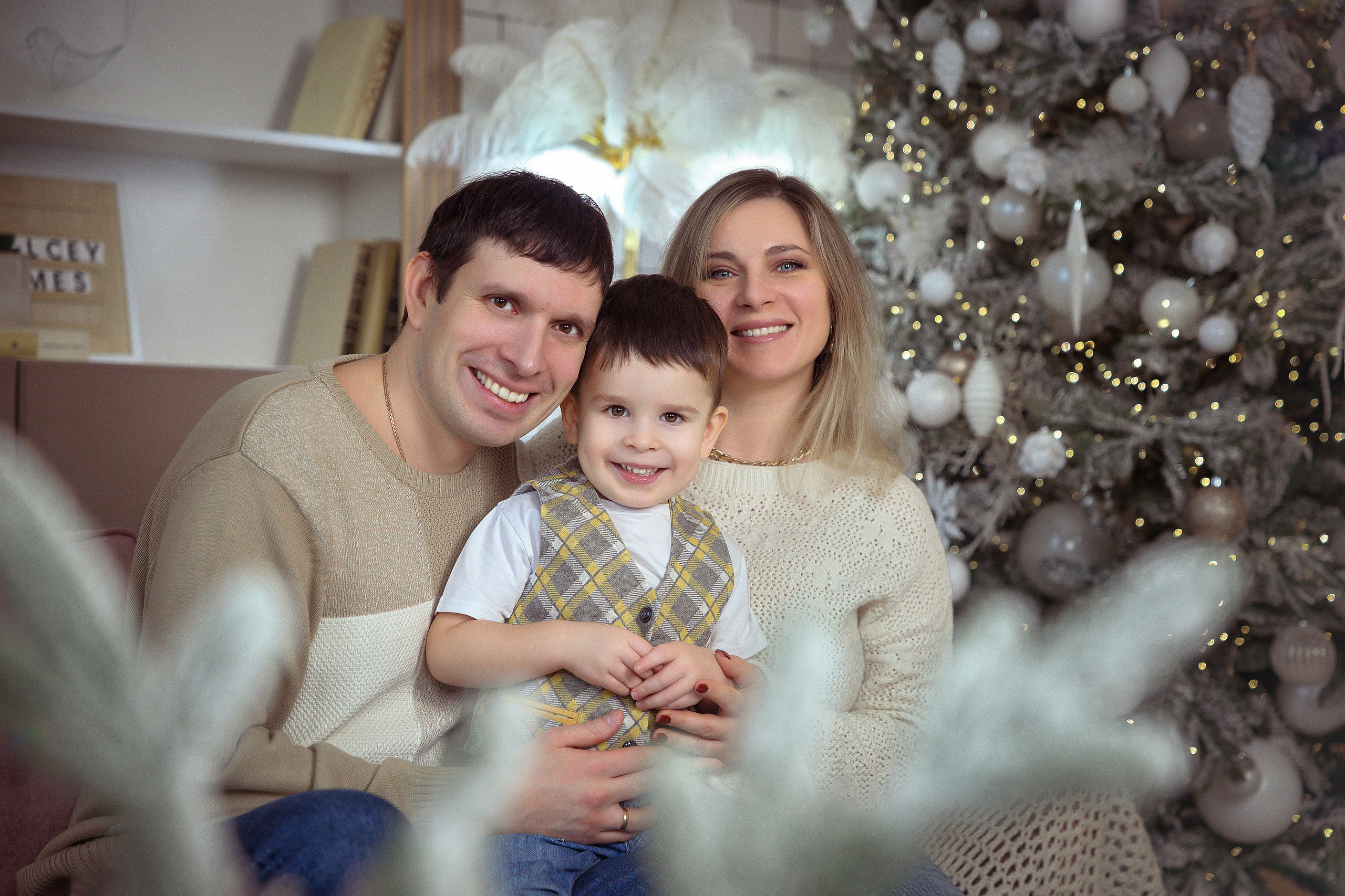 Галина, Денис и Серёжа. Фотограф на крещение и венчание