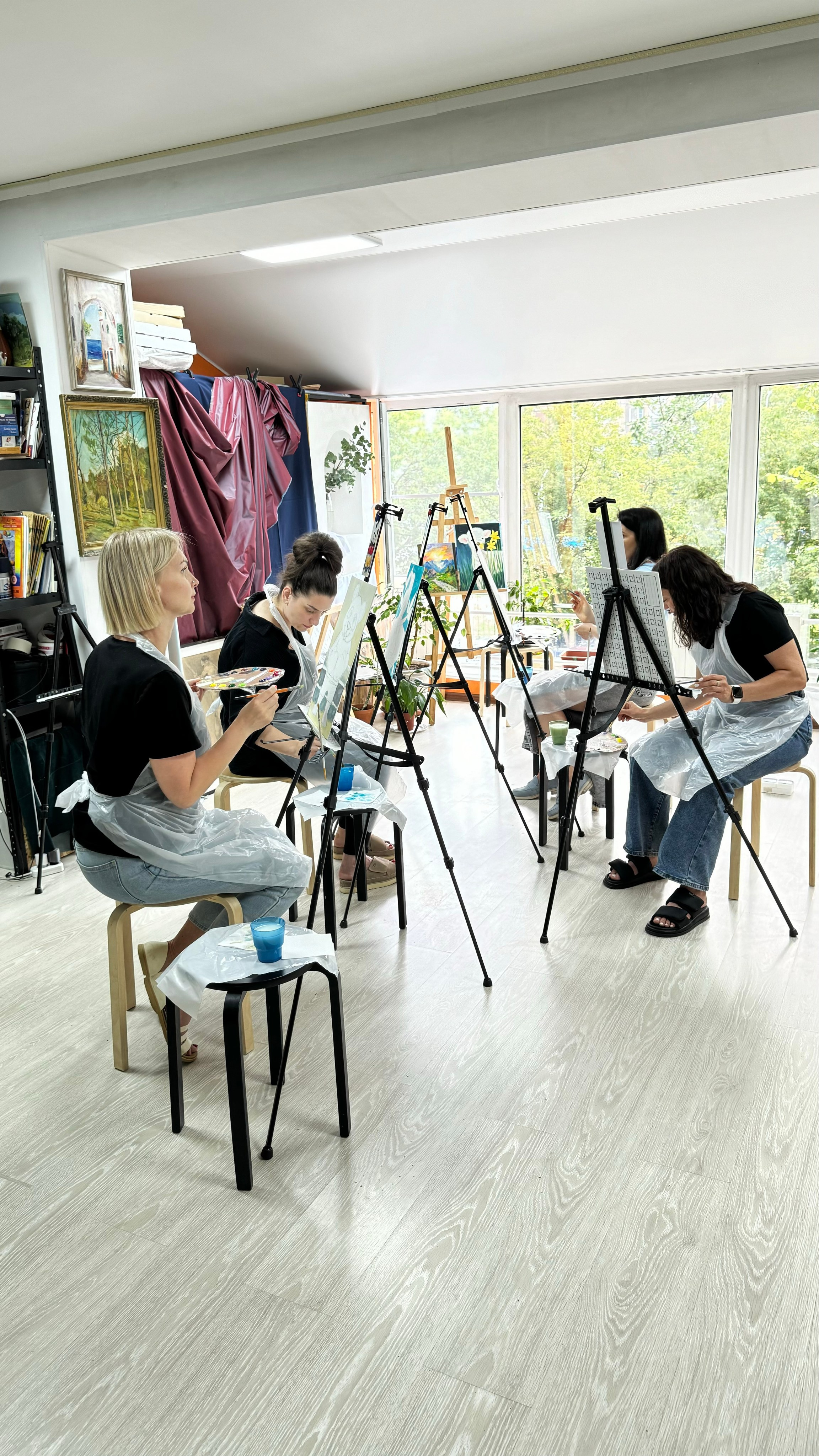 Арт-вечеринки. Арт-вечеринки и мастер-классы в Москве для взрослых и детей