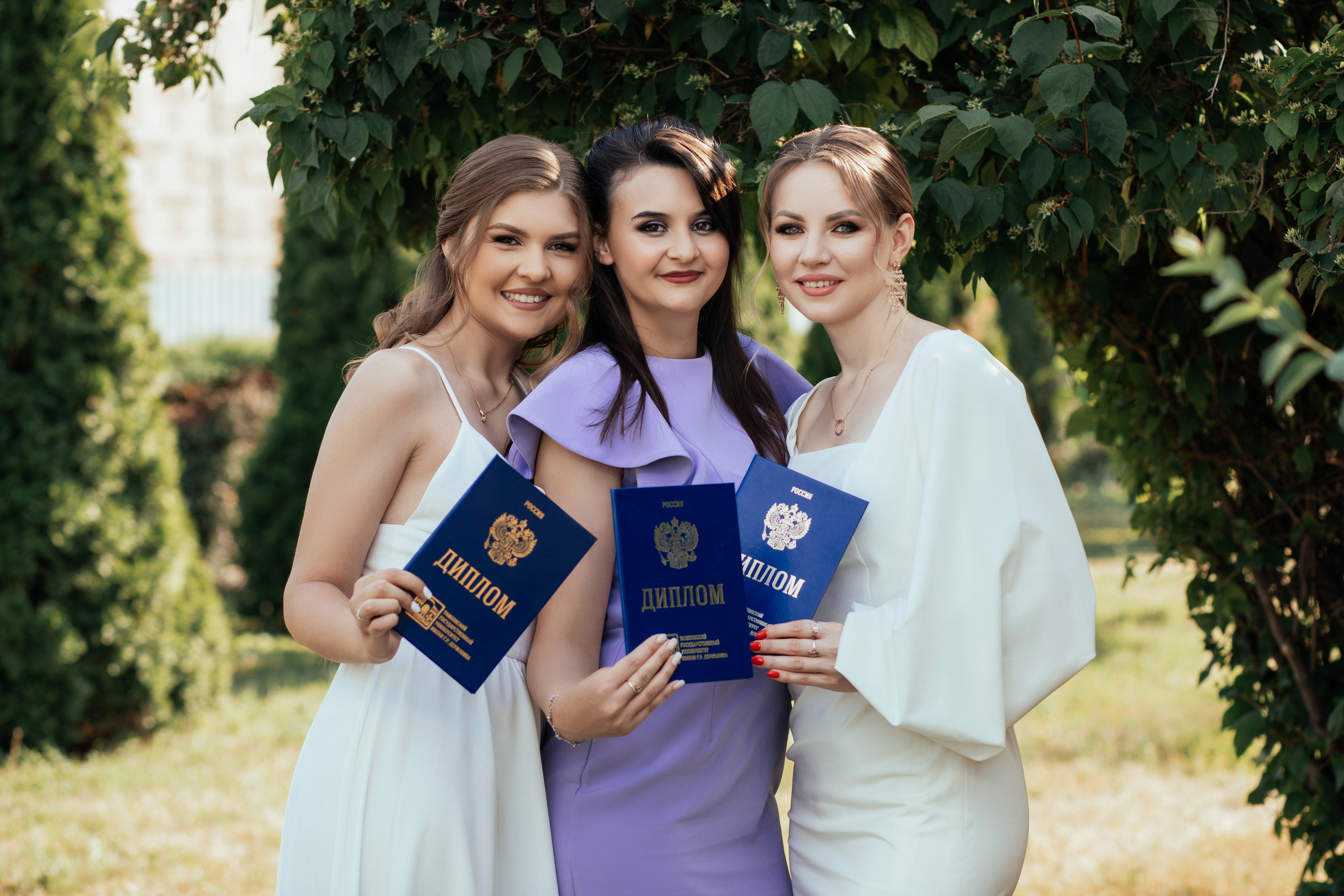 Портреты для выпускниц-стоматологов. Фотограф в Тамбове Ольга Мельникова