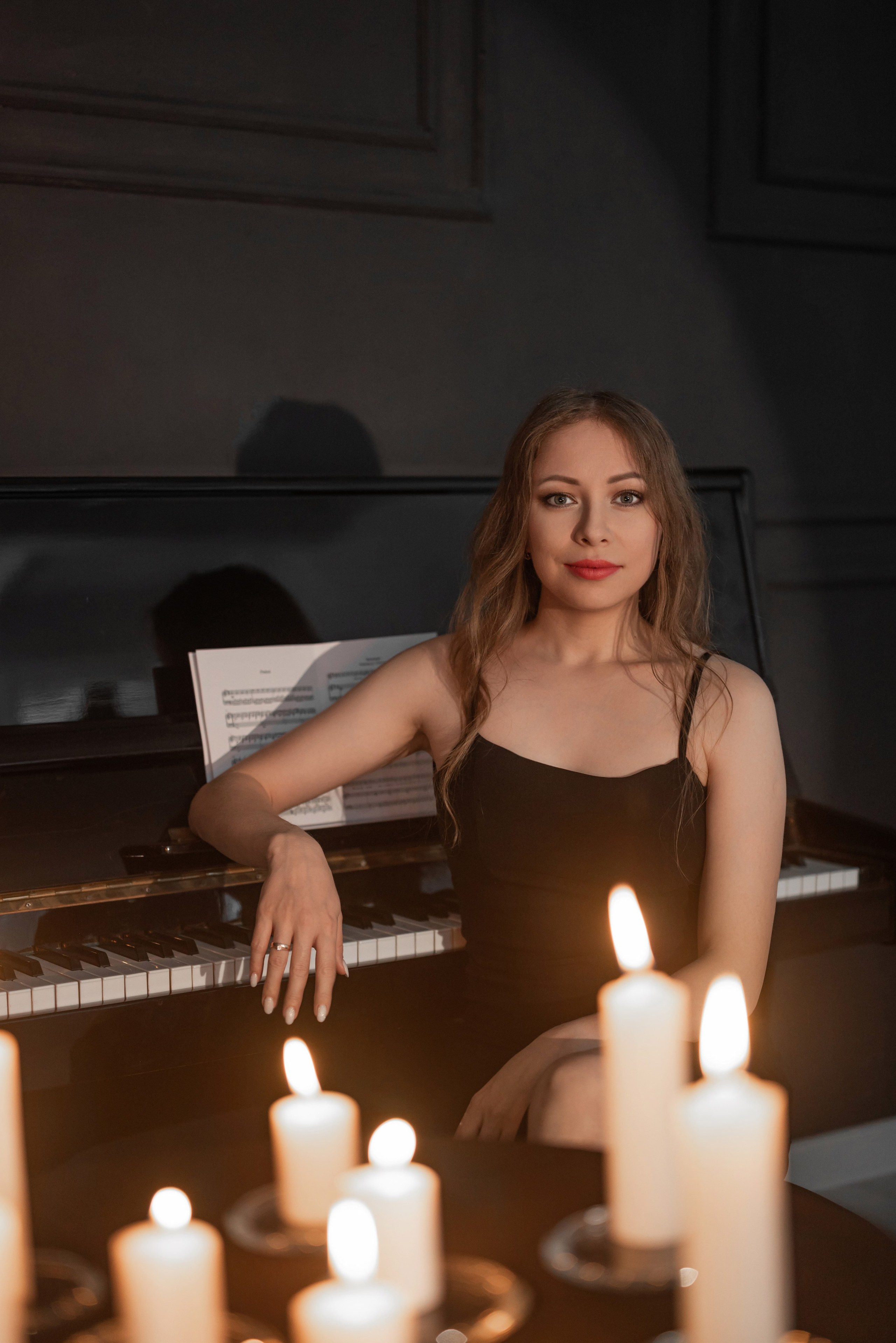 Фотопроект *Свечи и пианино*. Фотограф в городе Салават
