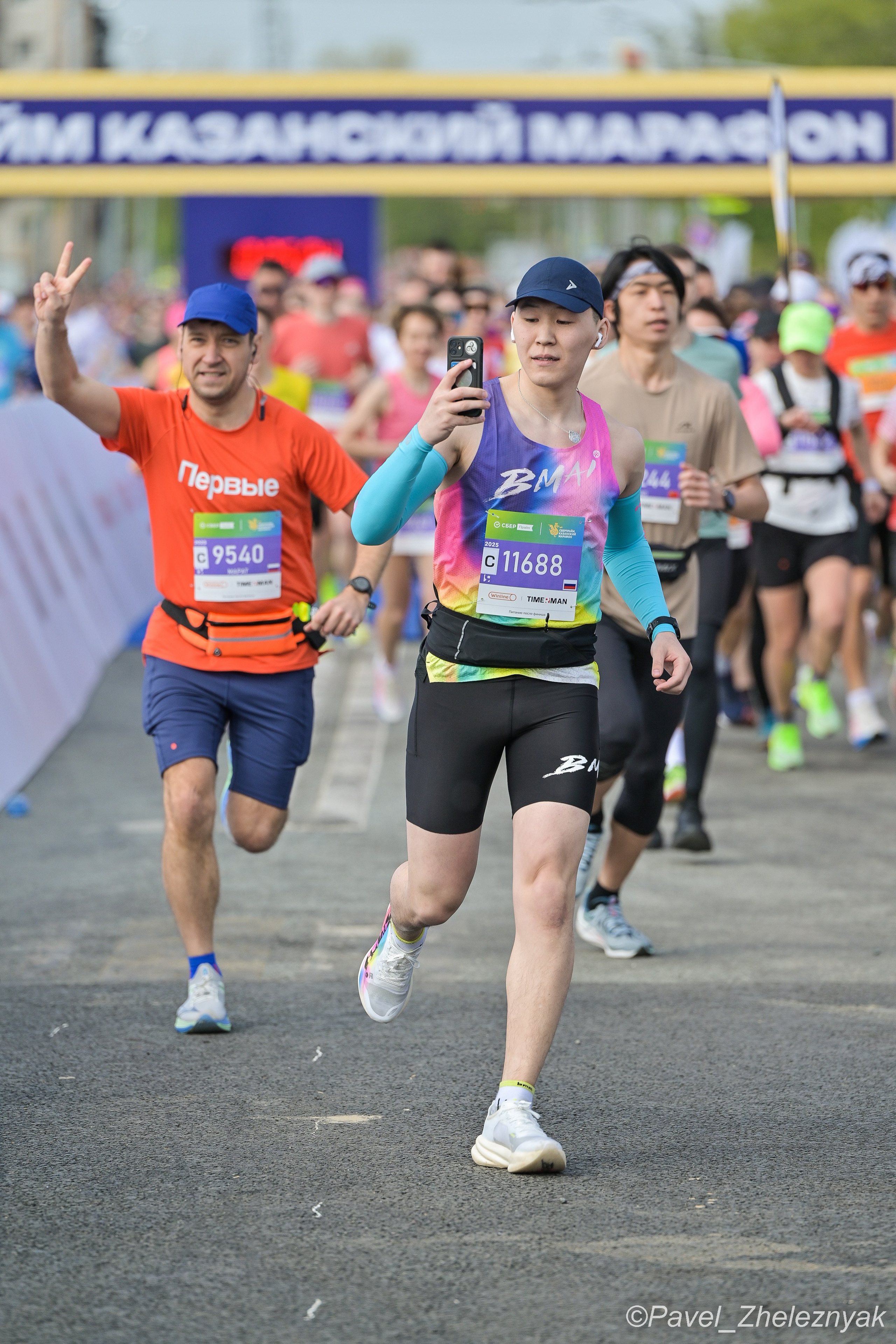 Казанский марафон_2025. #БегающийФотограф Павел Железняк. Казань. Москва
