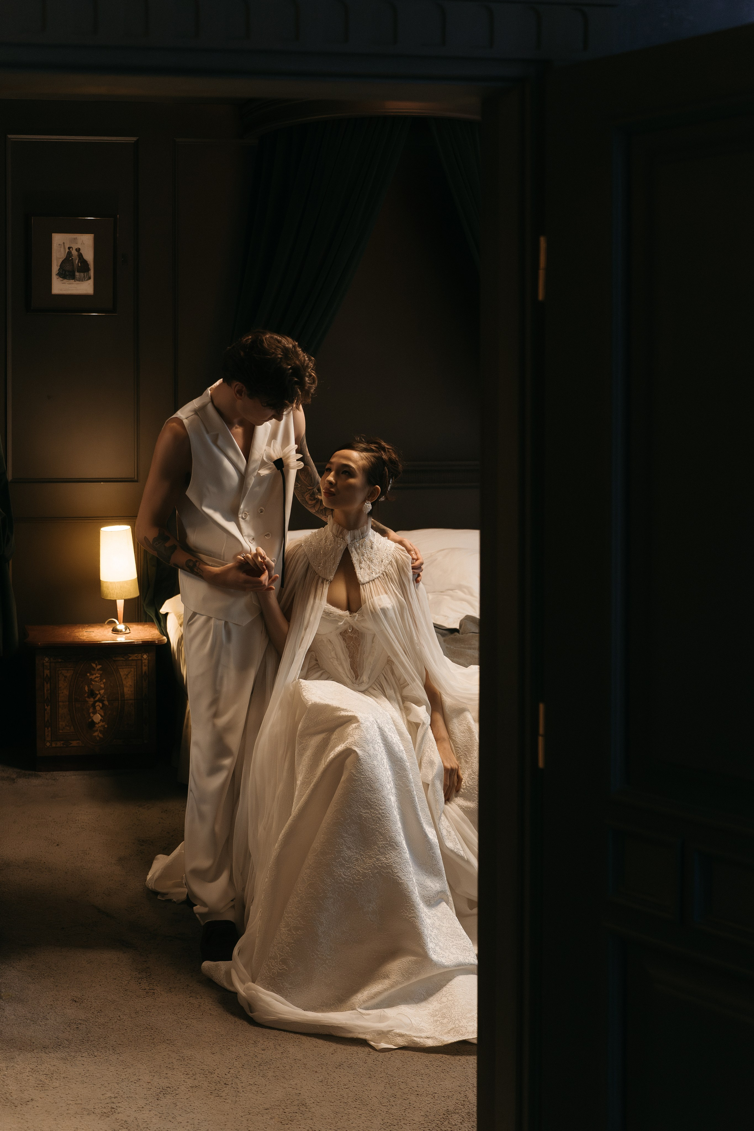 Максим и София | Marco Polo hotel black. Фотограф Вероника Балабанова, Москва