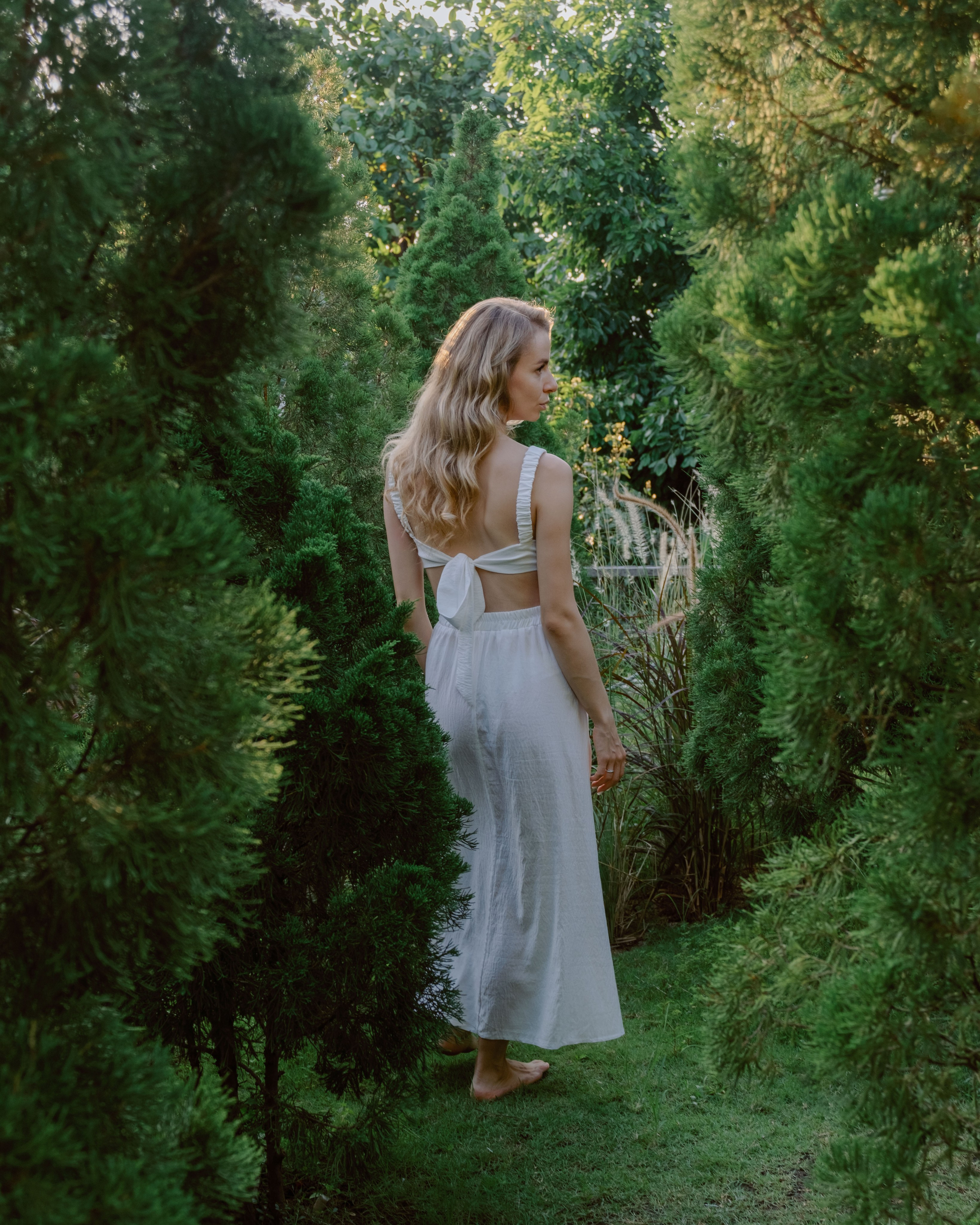 Natasha. Among these firs. Portrait photographer Nha Trang | Julia Meshanina