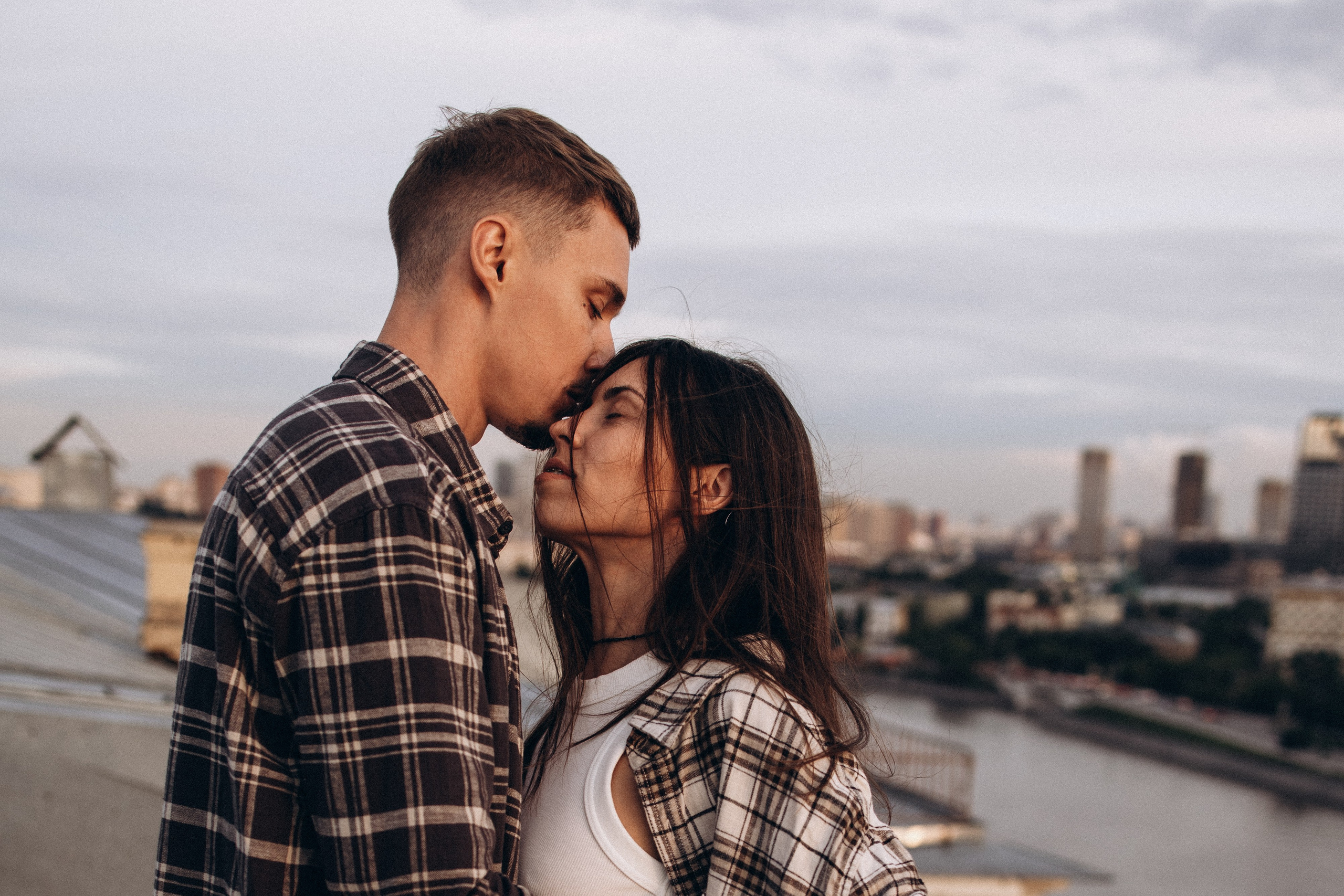 Виолетта и Макс на крыше. Семейный фотограф в Москве Марина Петра