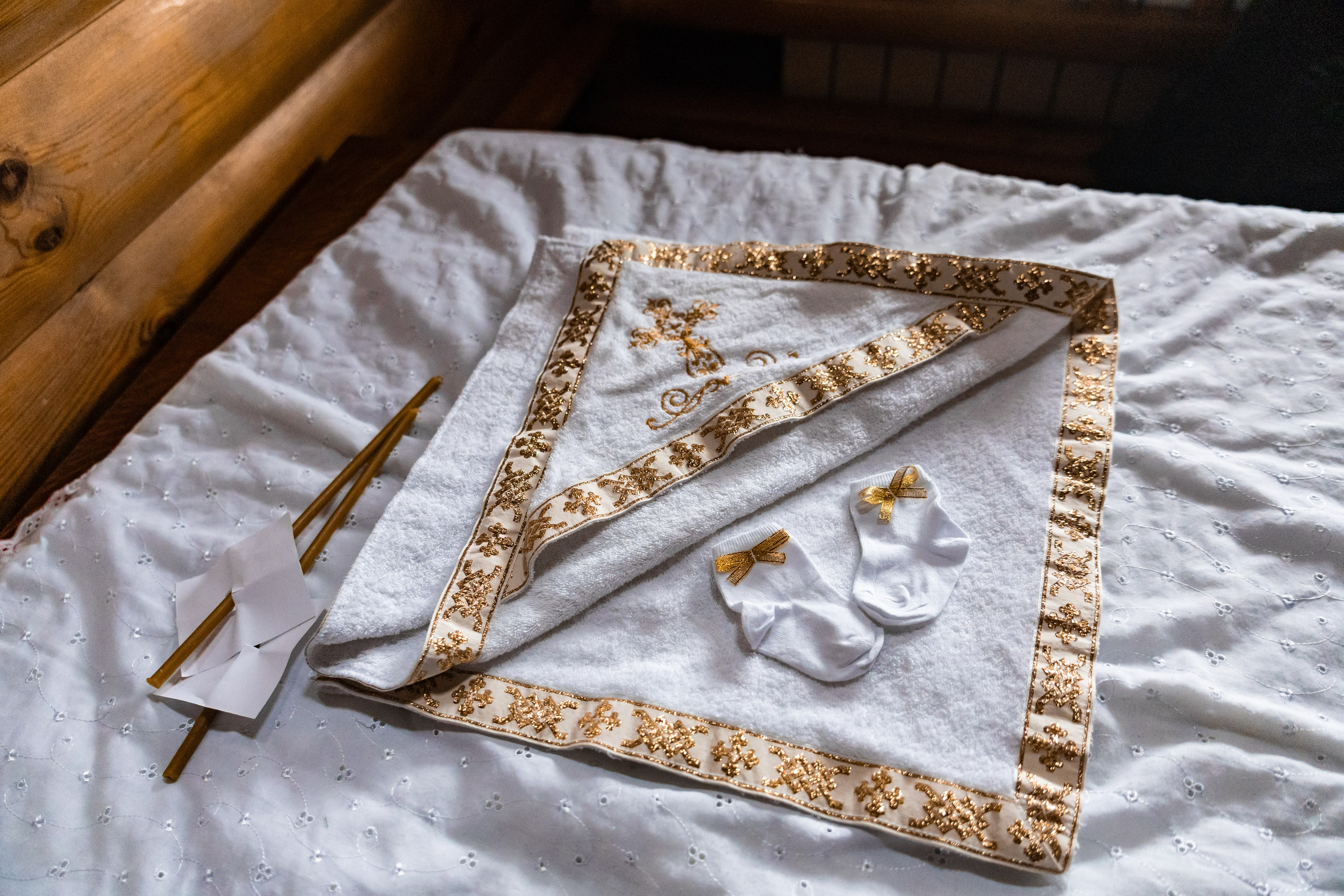 Крещение в храме возле Рио. Фотограф Белгород