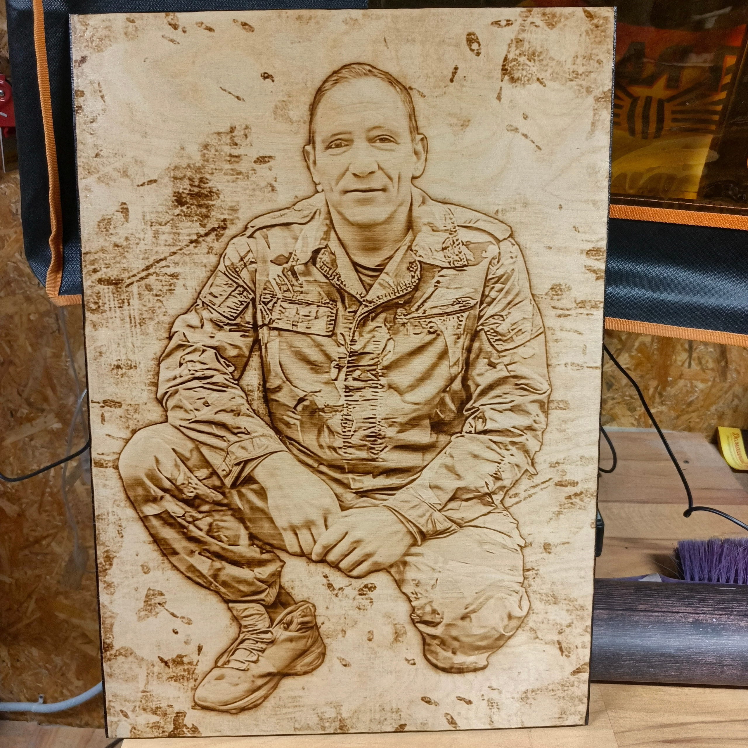 Портреты. Выжигания картин и портретов по фото