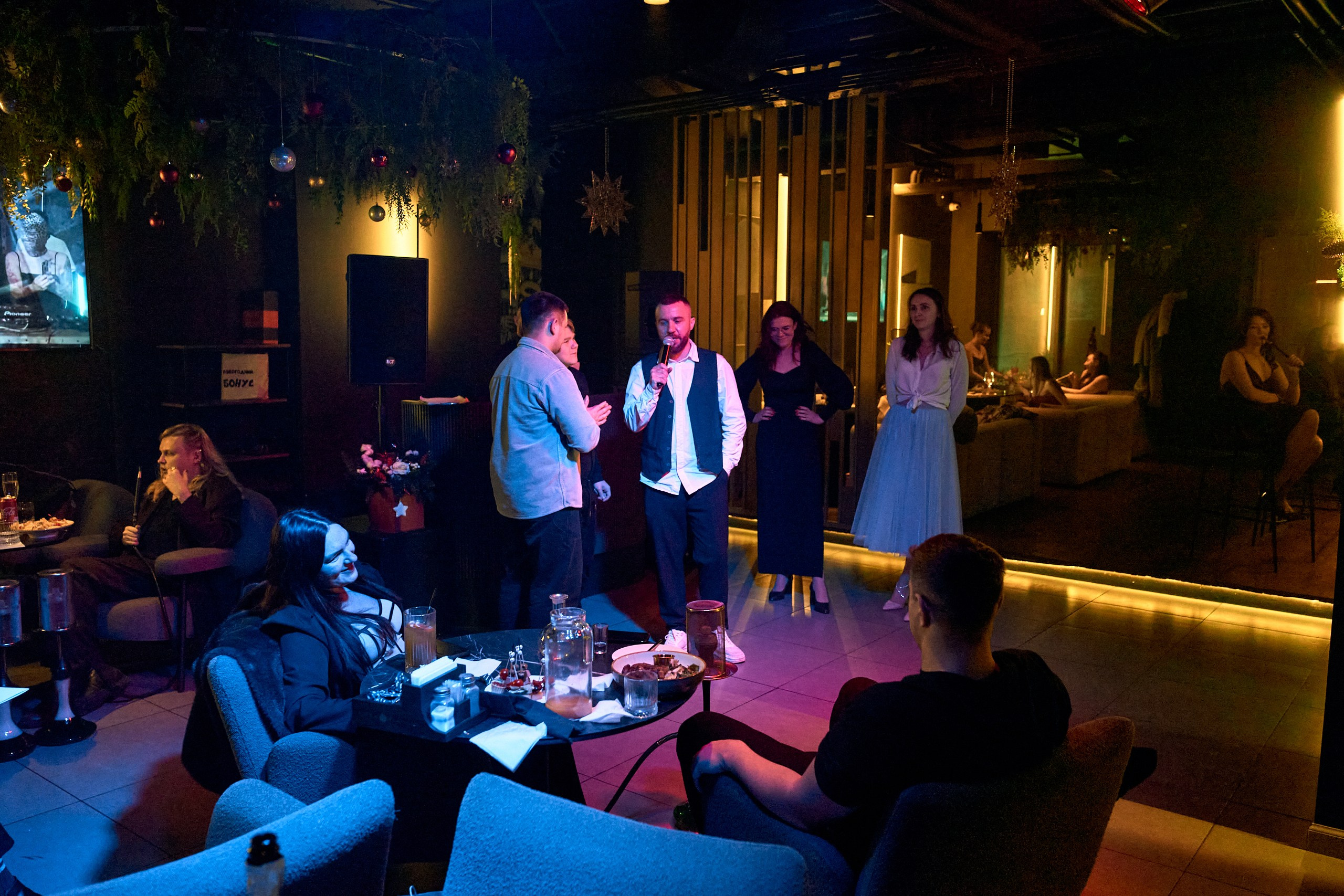 Новогодняя ночь в Мята Platinum. Контент-фотограф в Москве Тима Забабурин