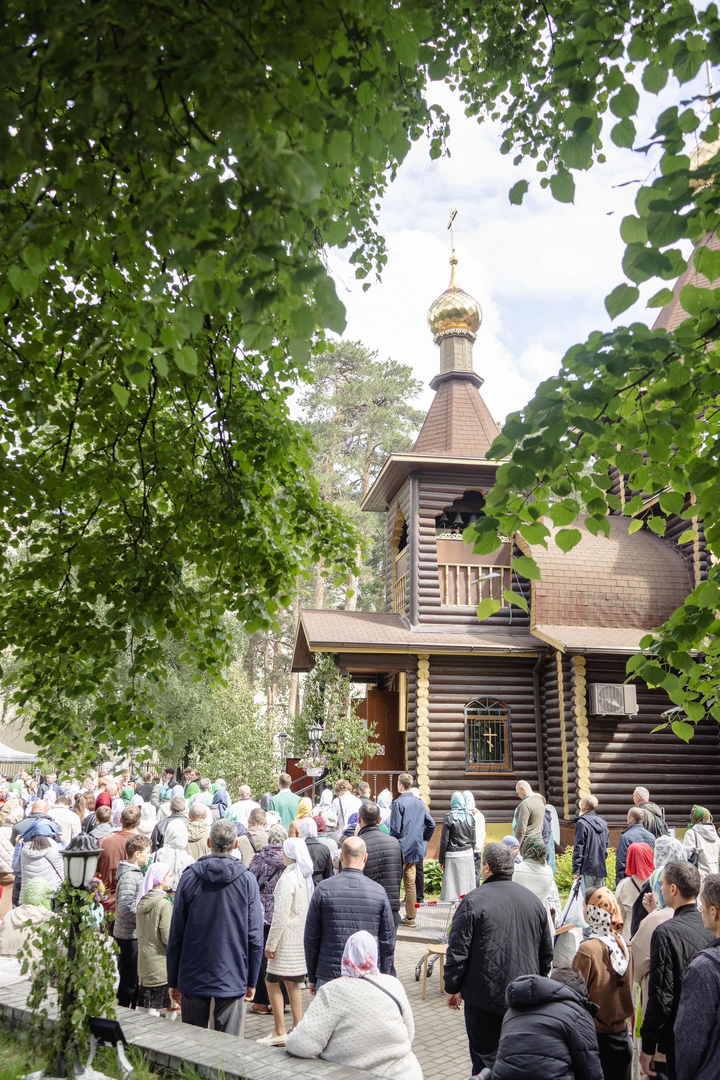 Престольный праздник в храме Троицы Живоначальной. Фотограф Москва/Подмосковье