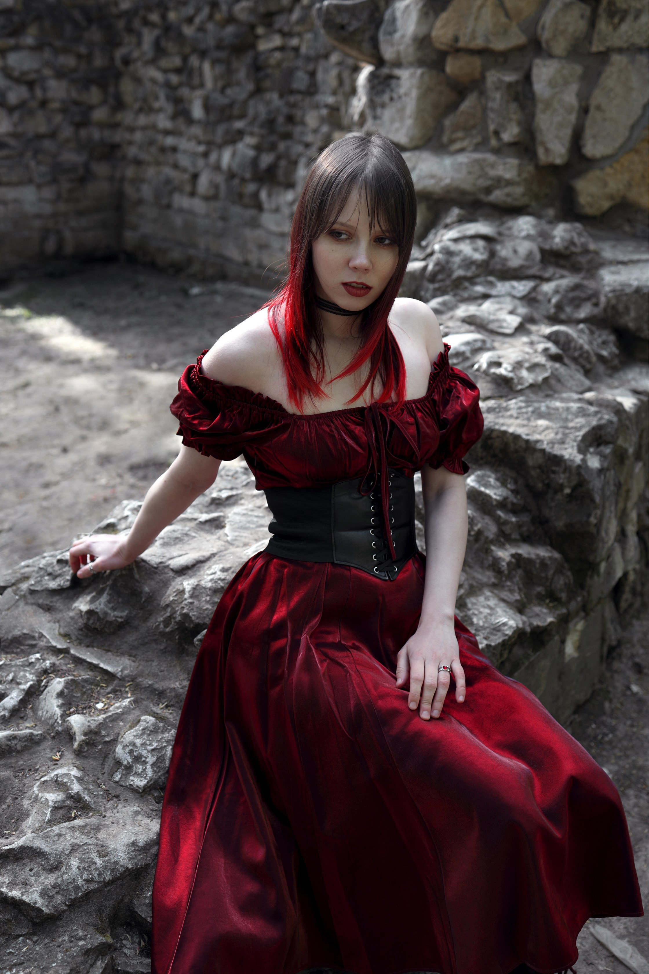 Jungfrau in Rot. Арт-фотограф. Coffelisk