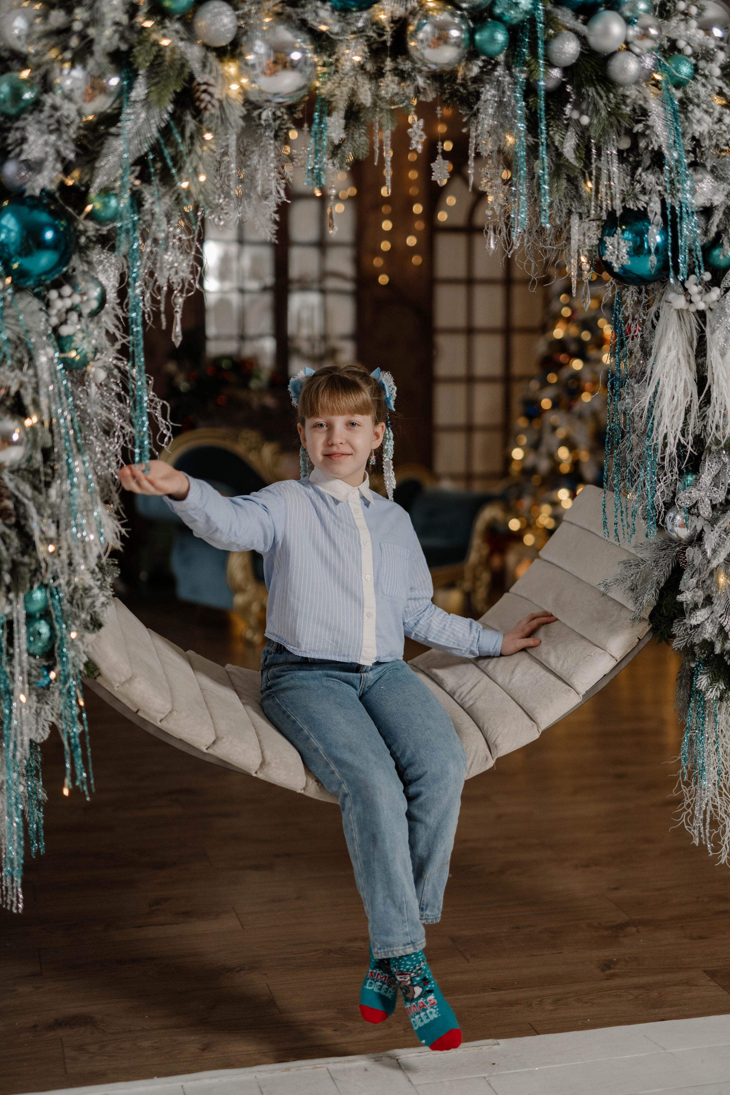 Семейная новогодняя съемка. Свадебный и семейный фотограф в Калуге Анна Киреева