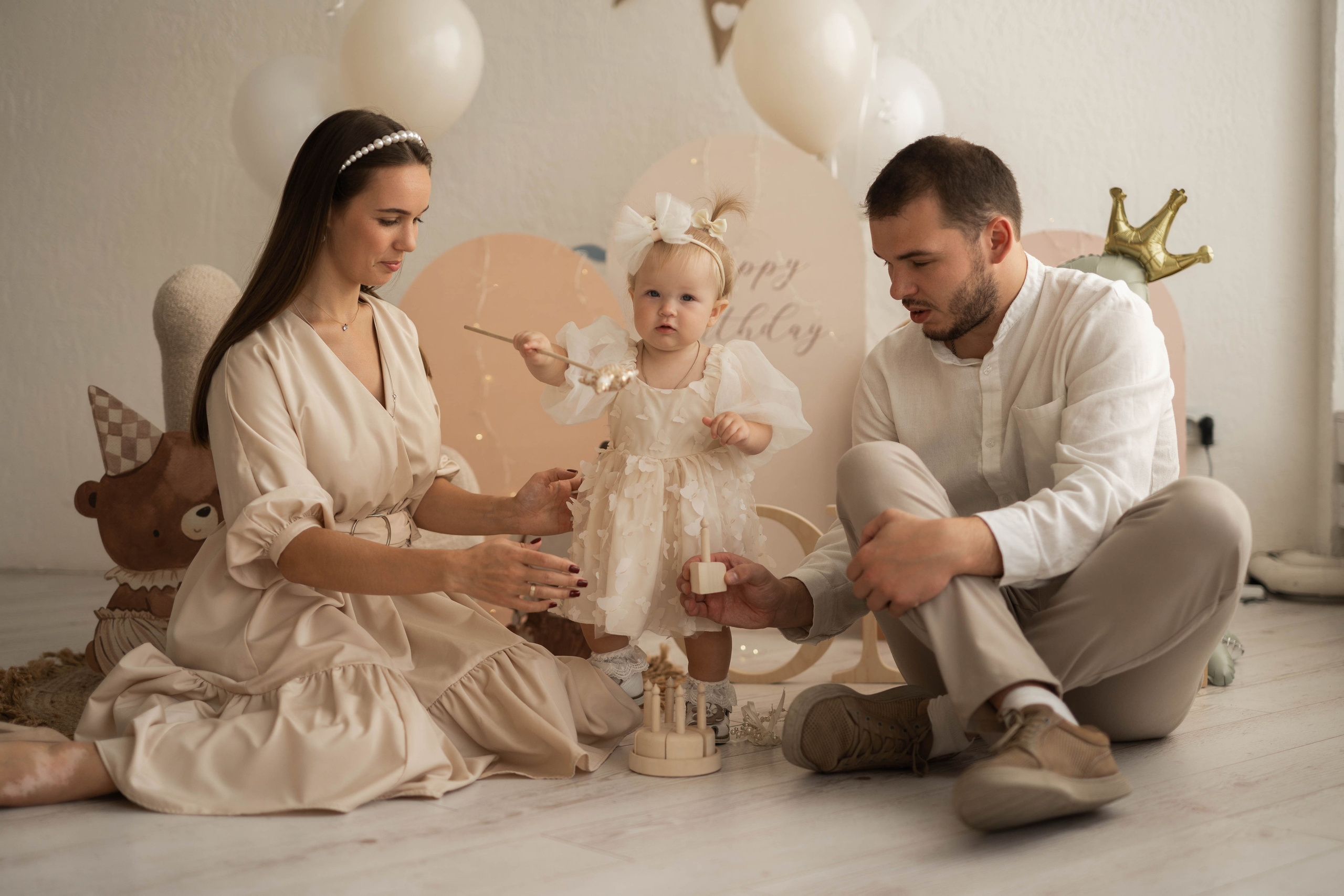 Анисии 1 годик. Свадебный и семейный фотограф в Калуге Анна Киреева