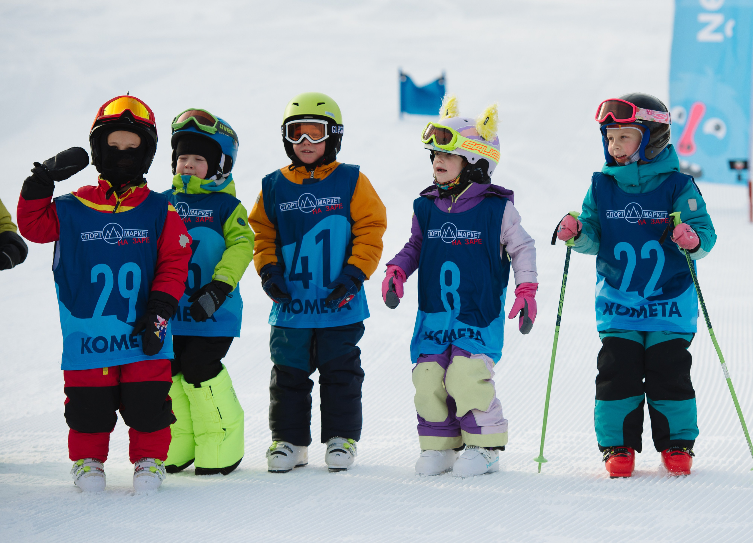 Детские соревнования/Лыжи. Фотограф Мария Каюрова