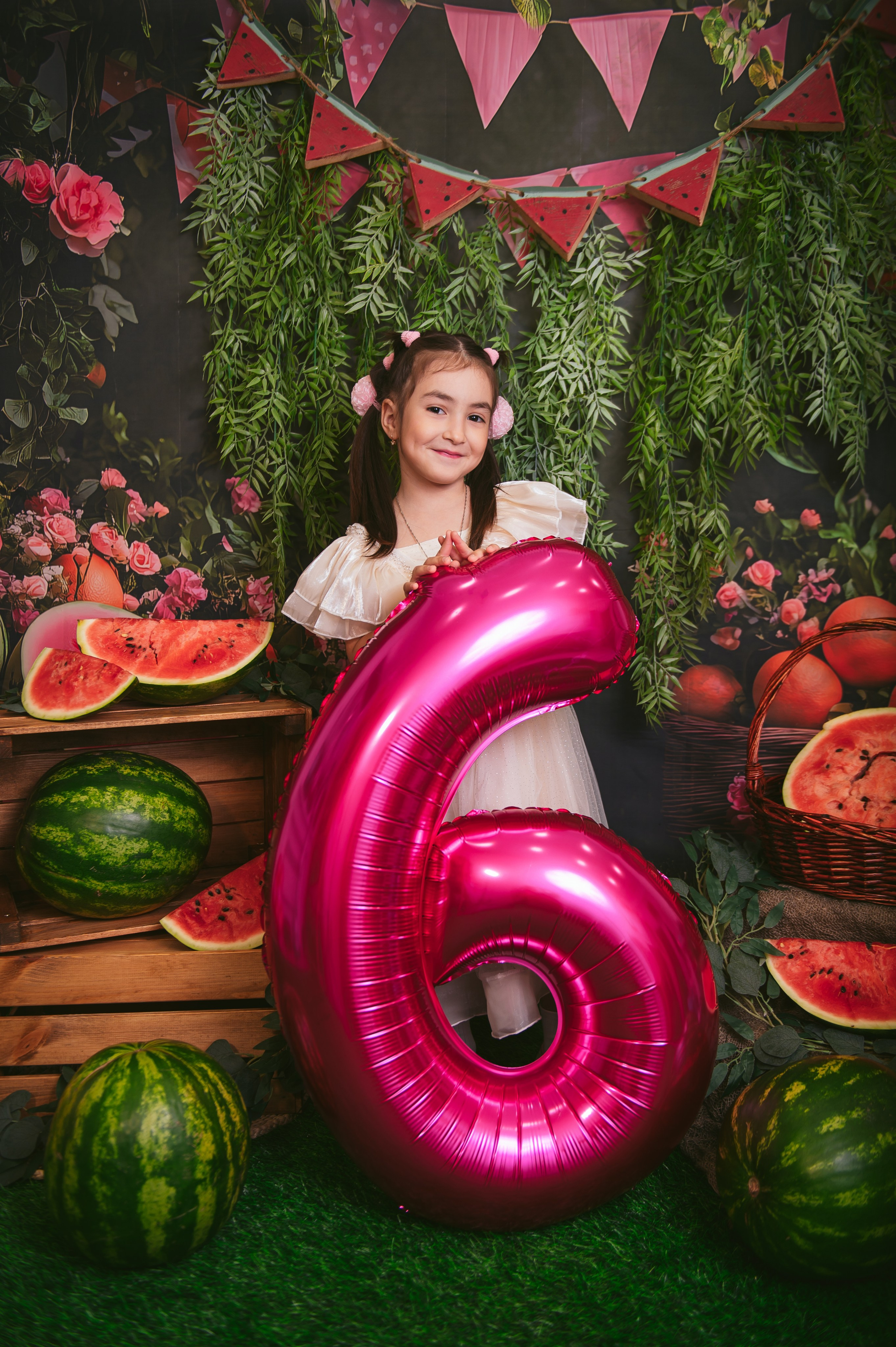 Арбузы 2025. Детский фотограф Магадан