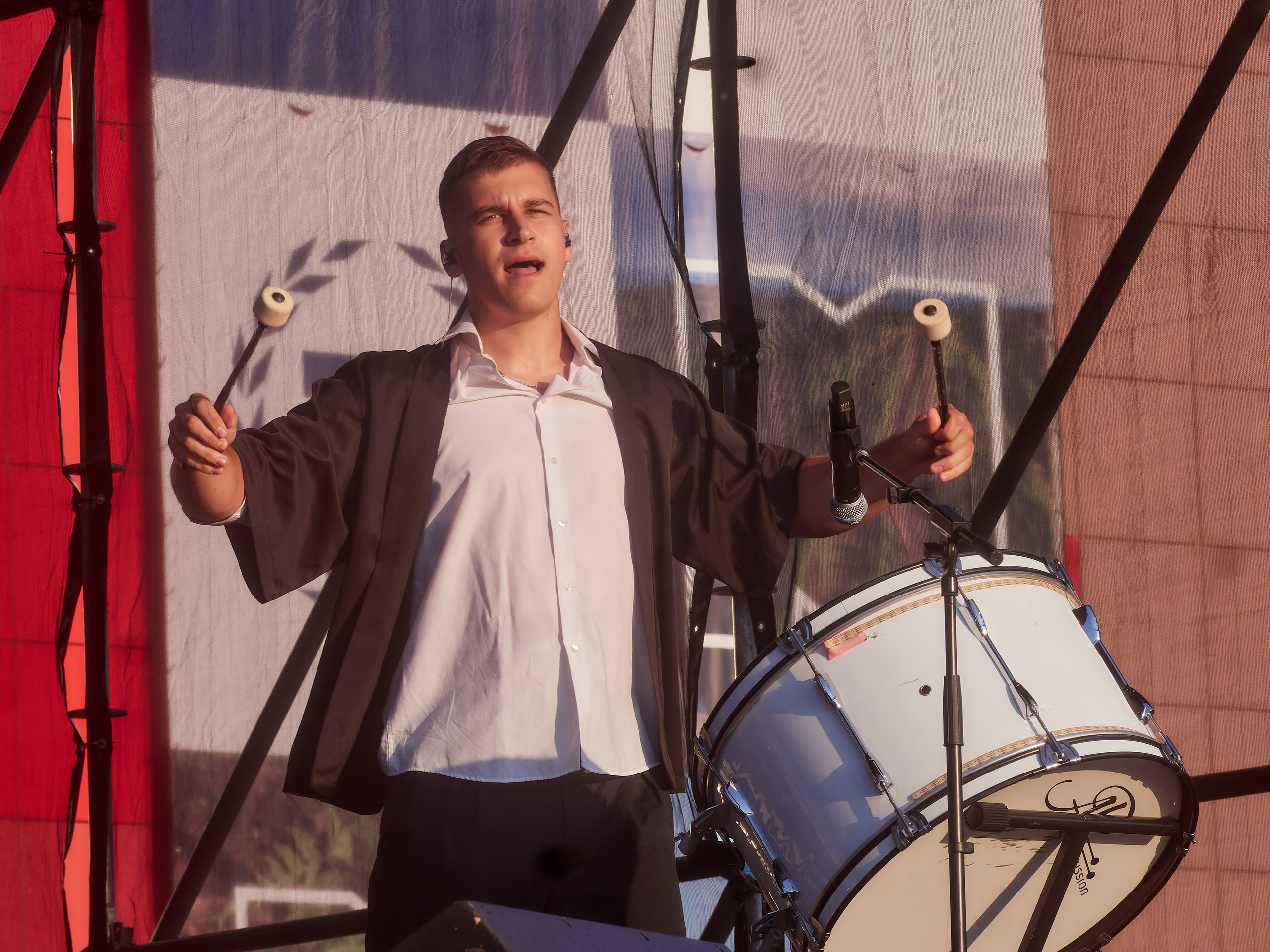 День города Айвазовский Оркестра и шоу барабанщиков. Семейный и детский фотограф в Междуреченск Олег Бамбульский