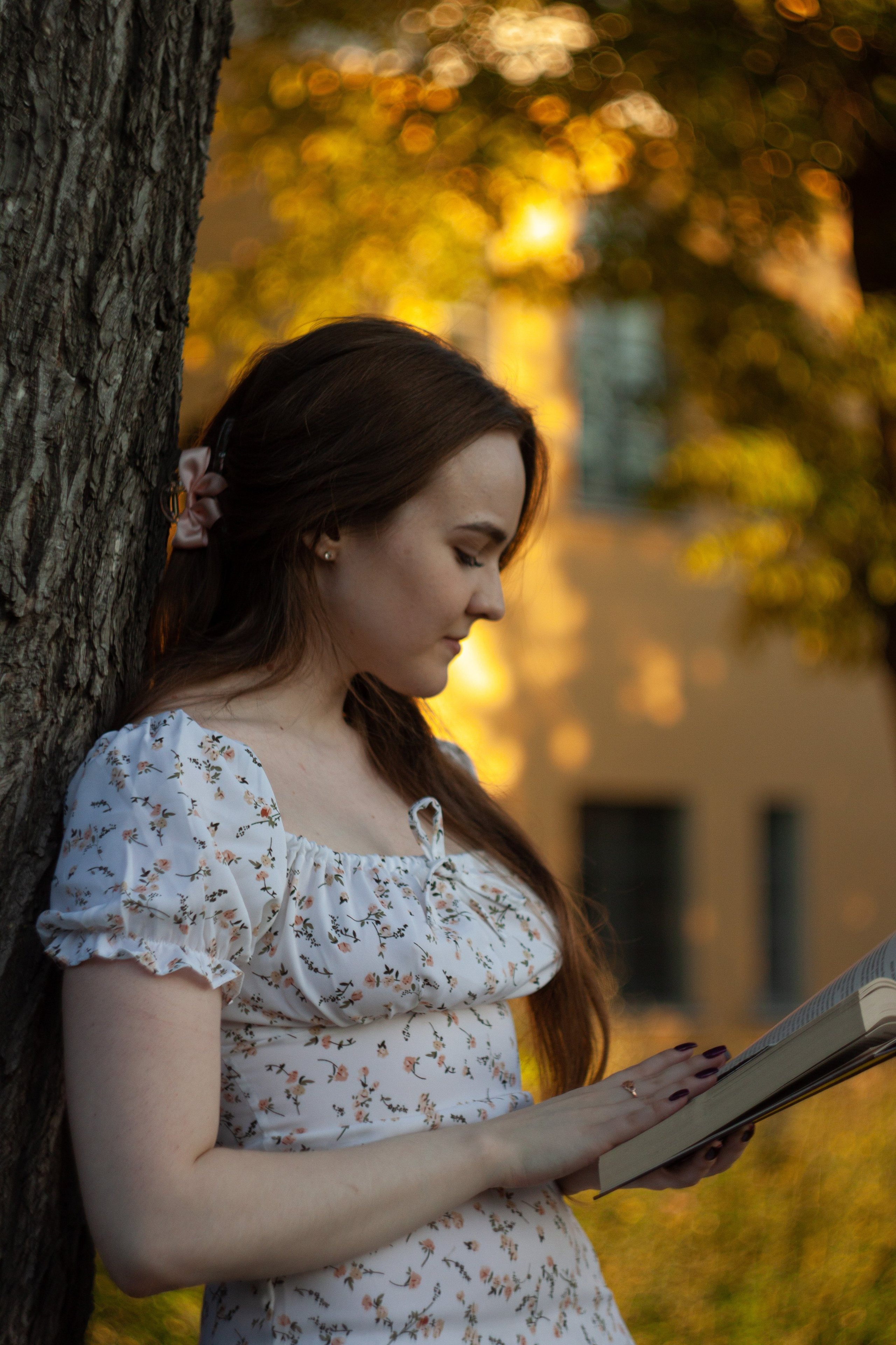 Фотосессия  в парке для поэтессы. Фотограф Наталья Воронина Москва