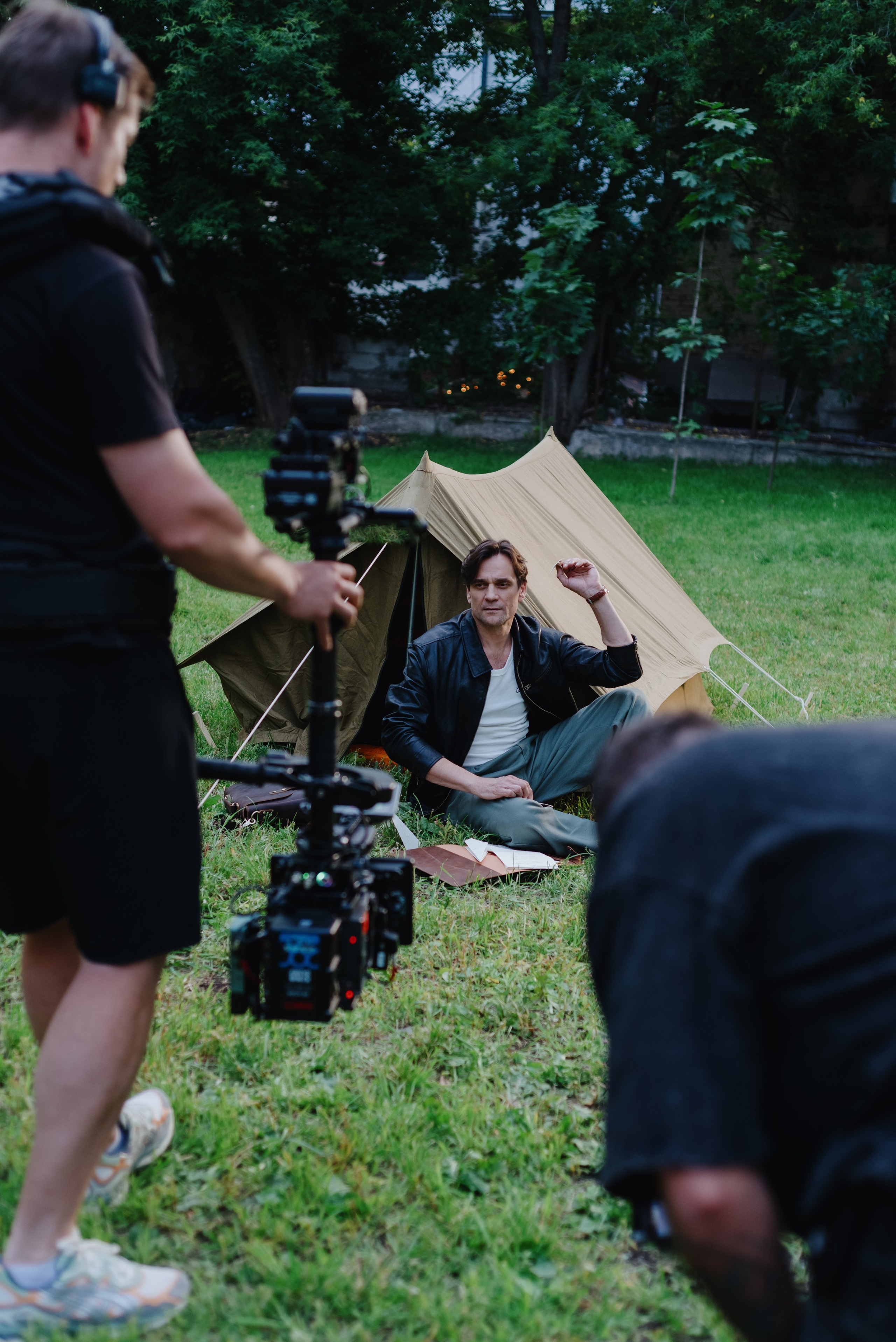 Бэкстейдж съемки клипа. Фотограф в Москве