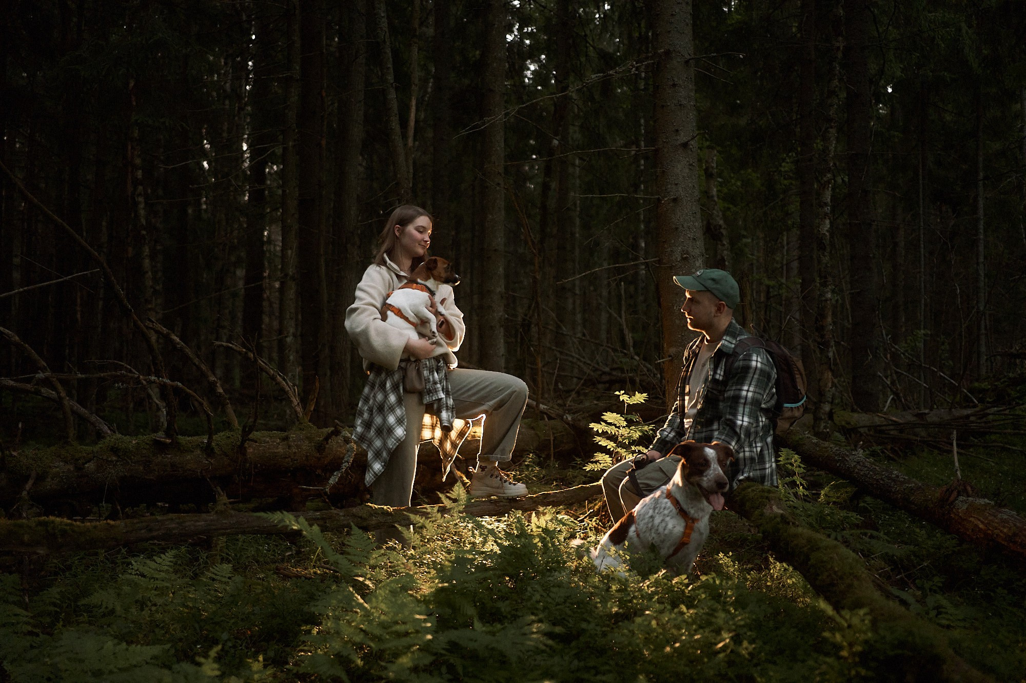 Даша, Антон, Фиби и Шейли. Фотограф анималист Москва Дарья