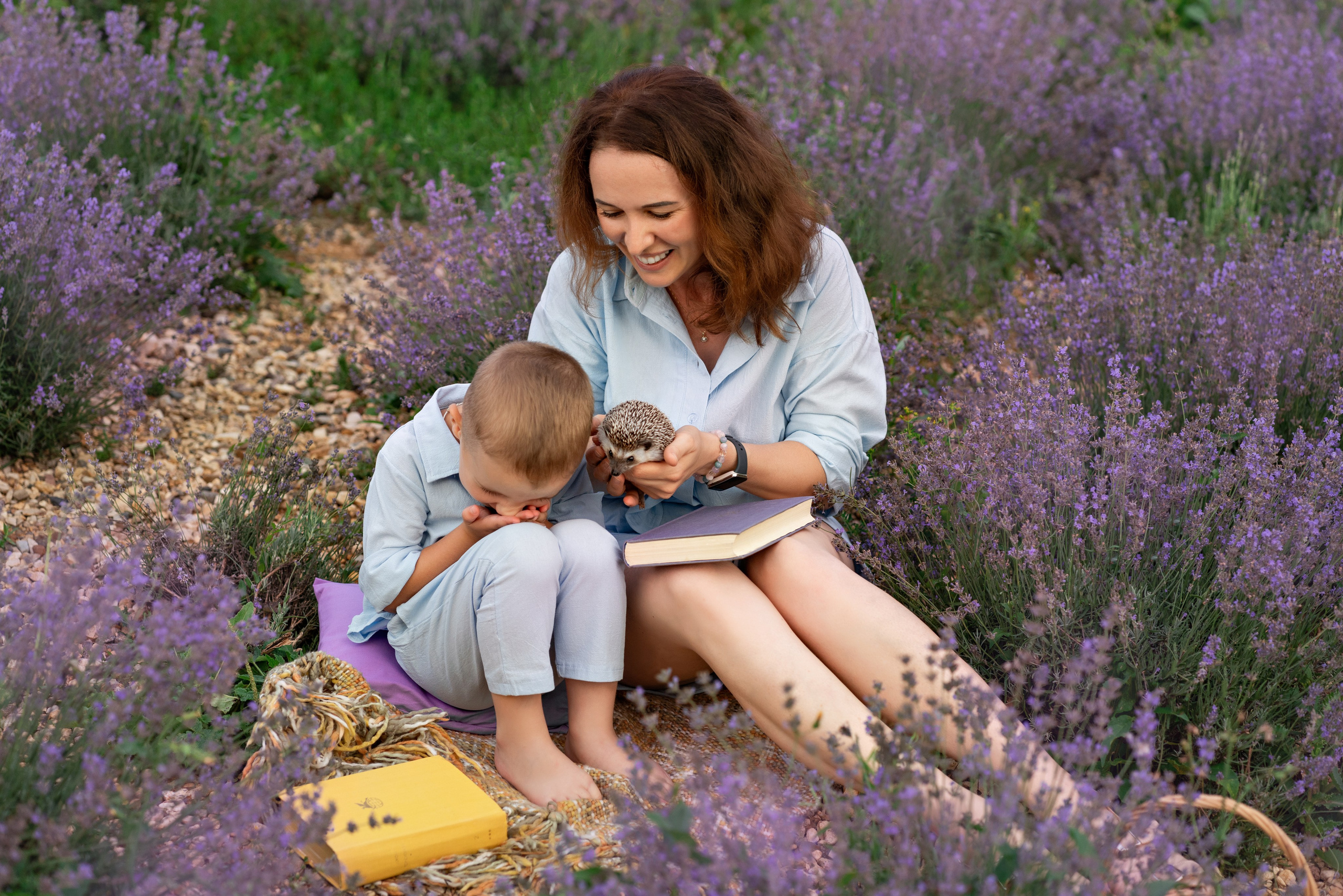 Лаванда. Детский и семейный фотограф г. Москва Оксана Катаджи