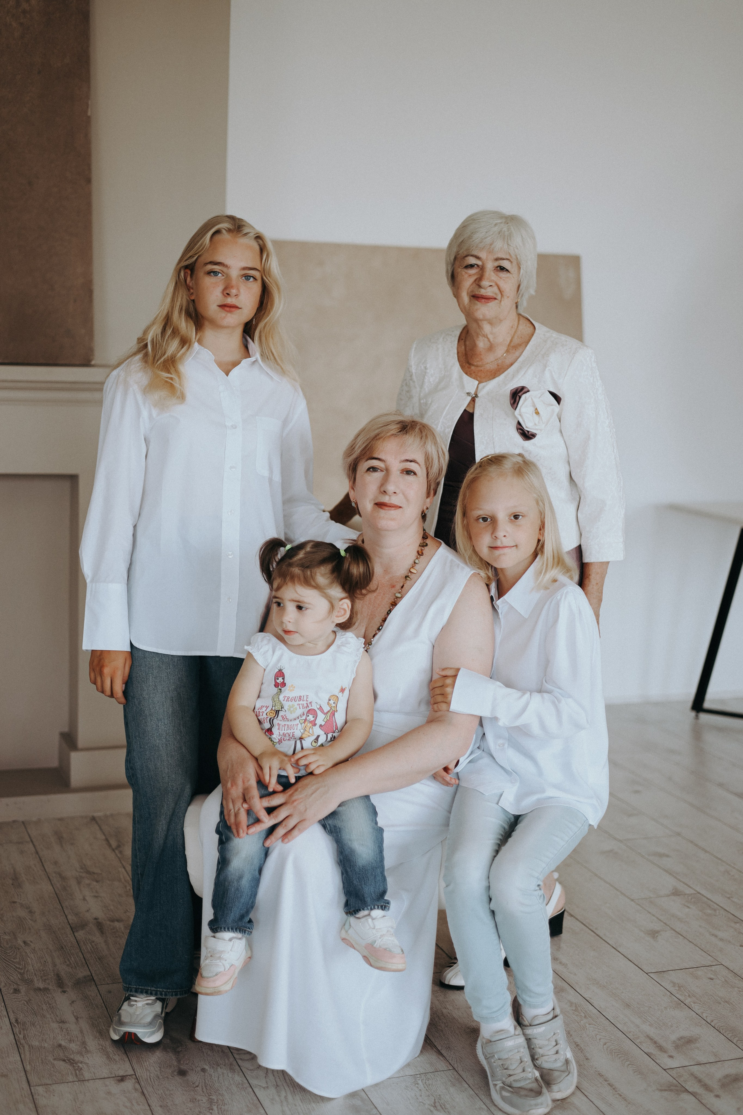 Татьяна и её дружная семья. Фотограф Мария Лаенко