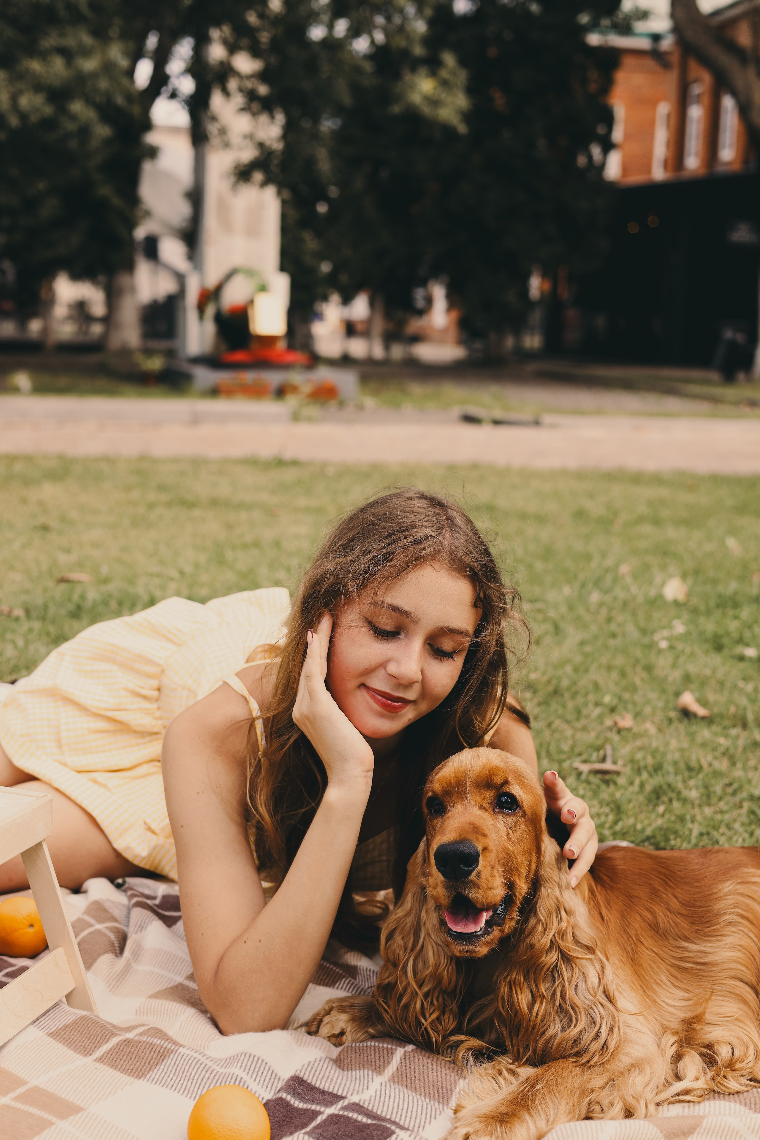 Фотопроект «Пикник со спаниелем». Фотограф Мария Лаенко