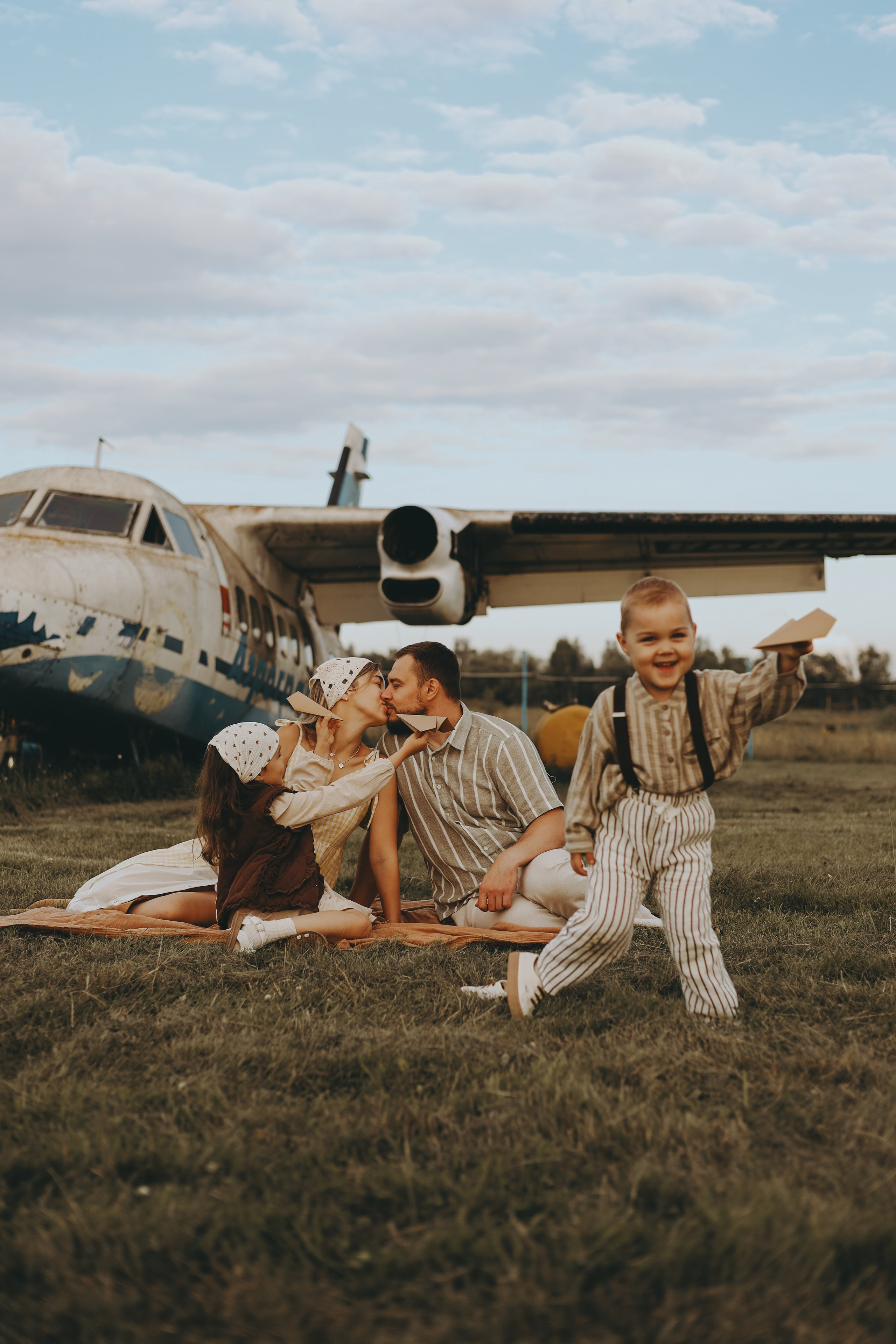 Алена и её дружная семья | Аэроград. Фотограф Мария Лаенко