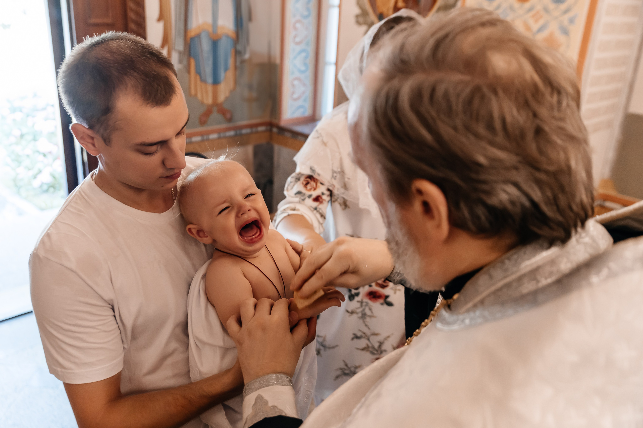 Крещение Юли. Семейный фотограф Минск Усова Ольга