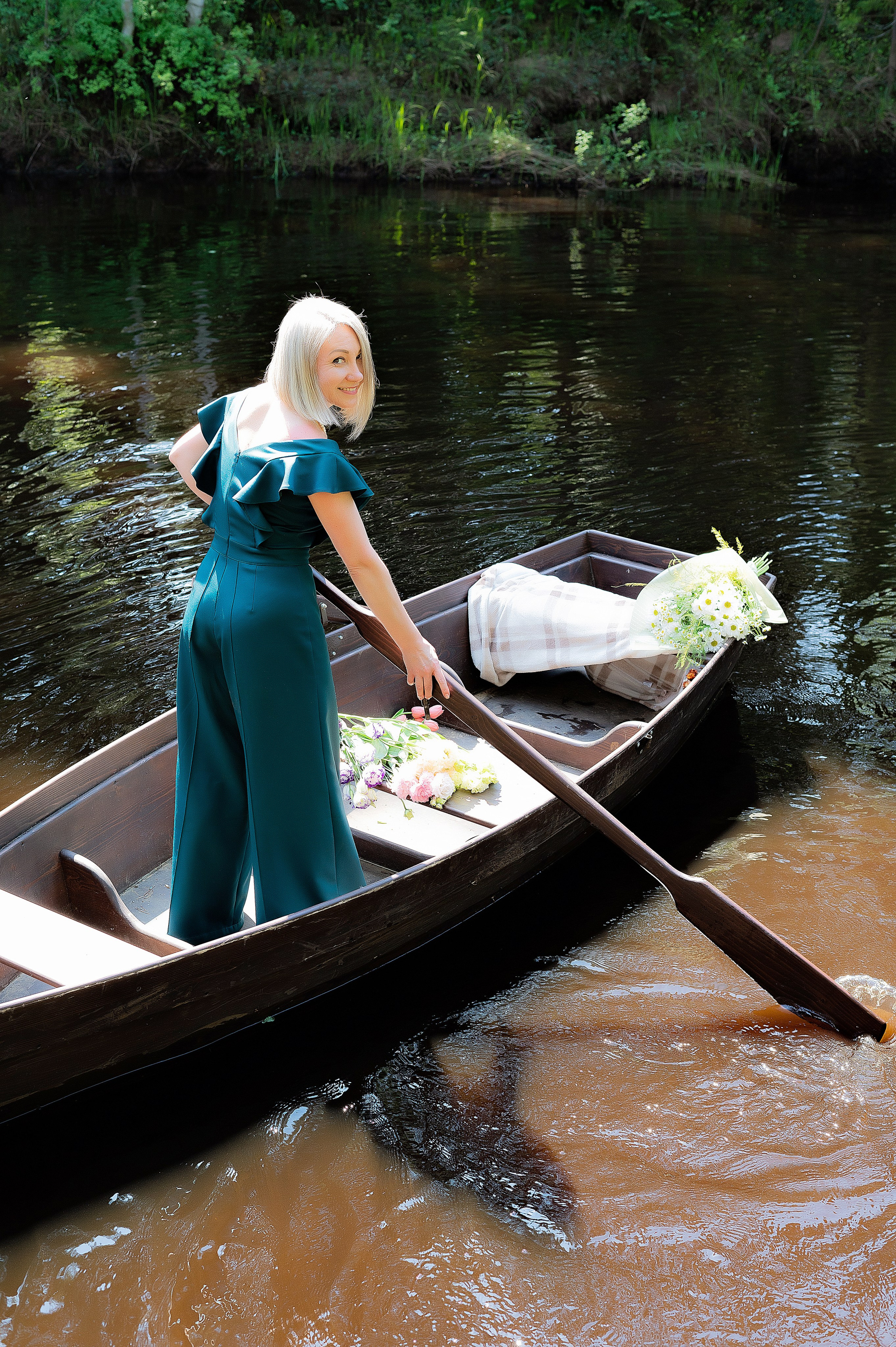 Лодка. Фотограф новорожденных, семейный, женский фотограф Сургут Юлия Шумкова