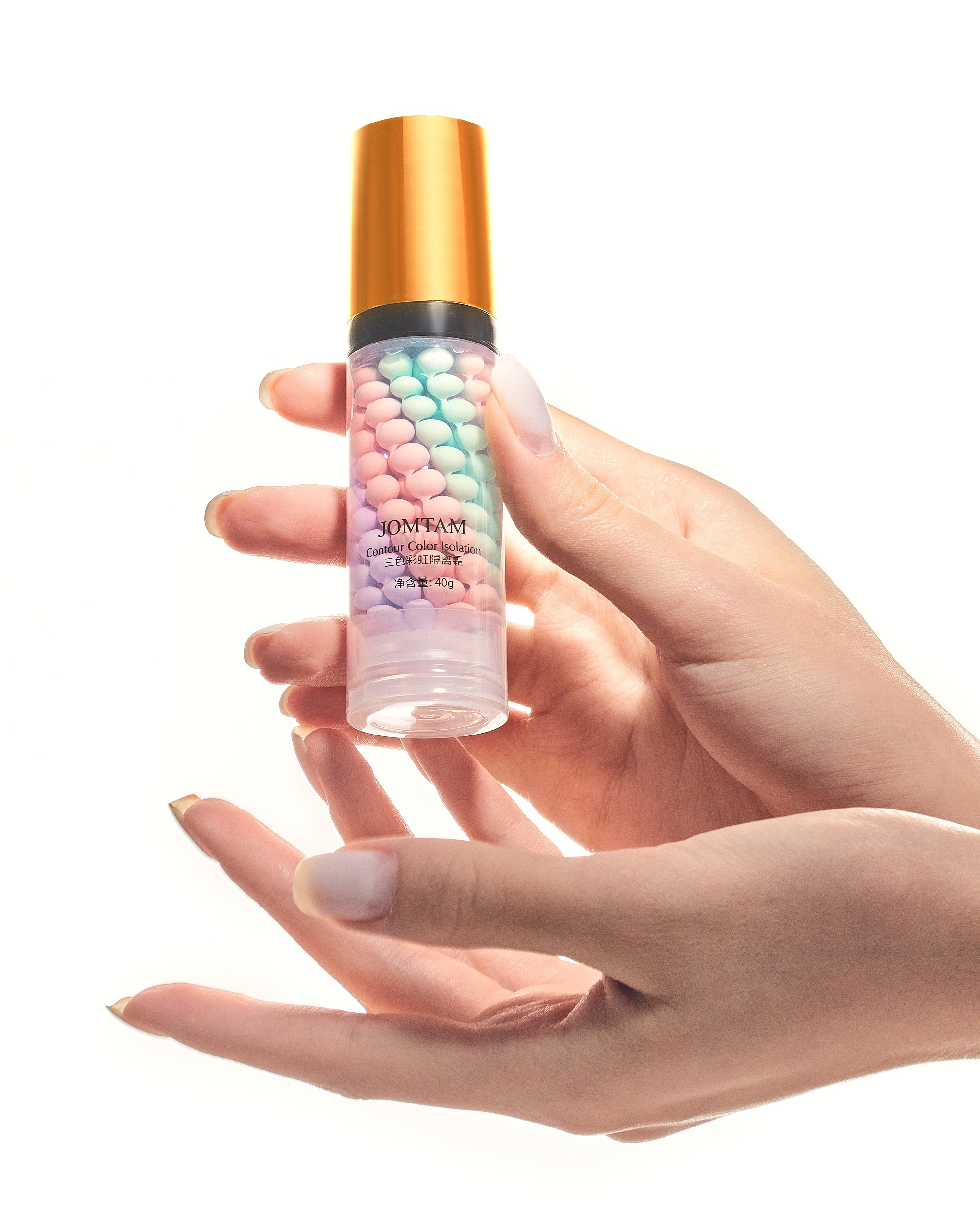 Съемка косметики с участием модели для маркетплейса. Фотограф Ольга Соловьева