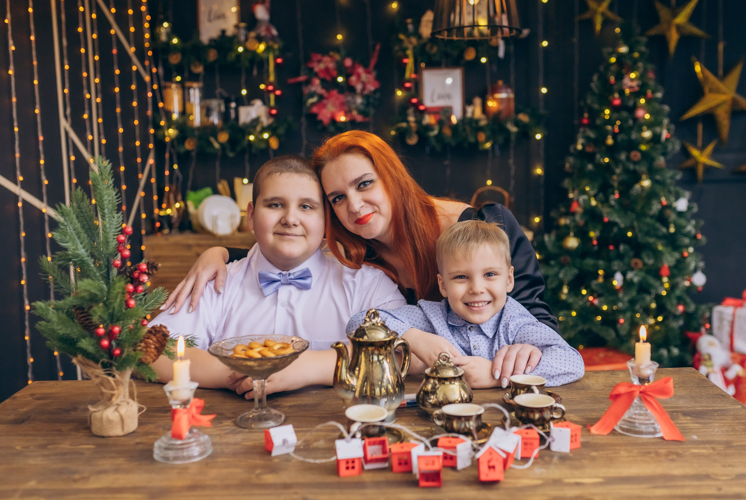 Новогодняя фотосессия для Марии. Семейный и детский фотограф Новокузнецк Евгения Лебеденко