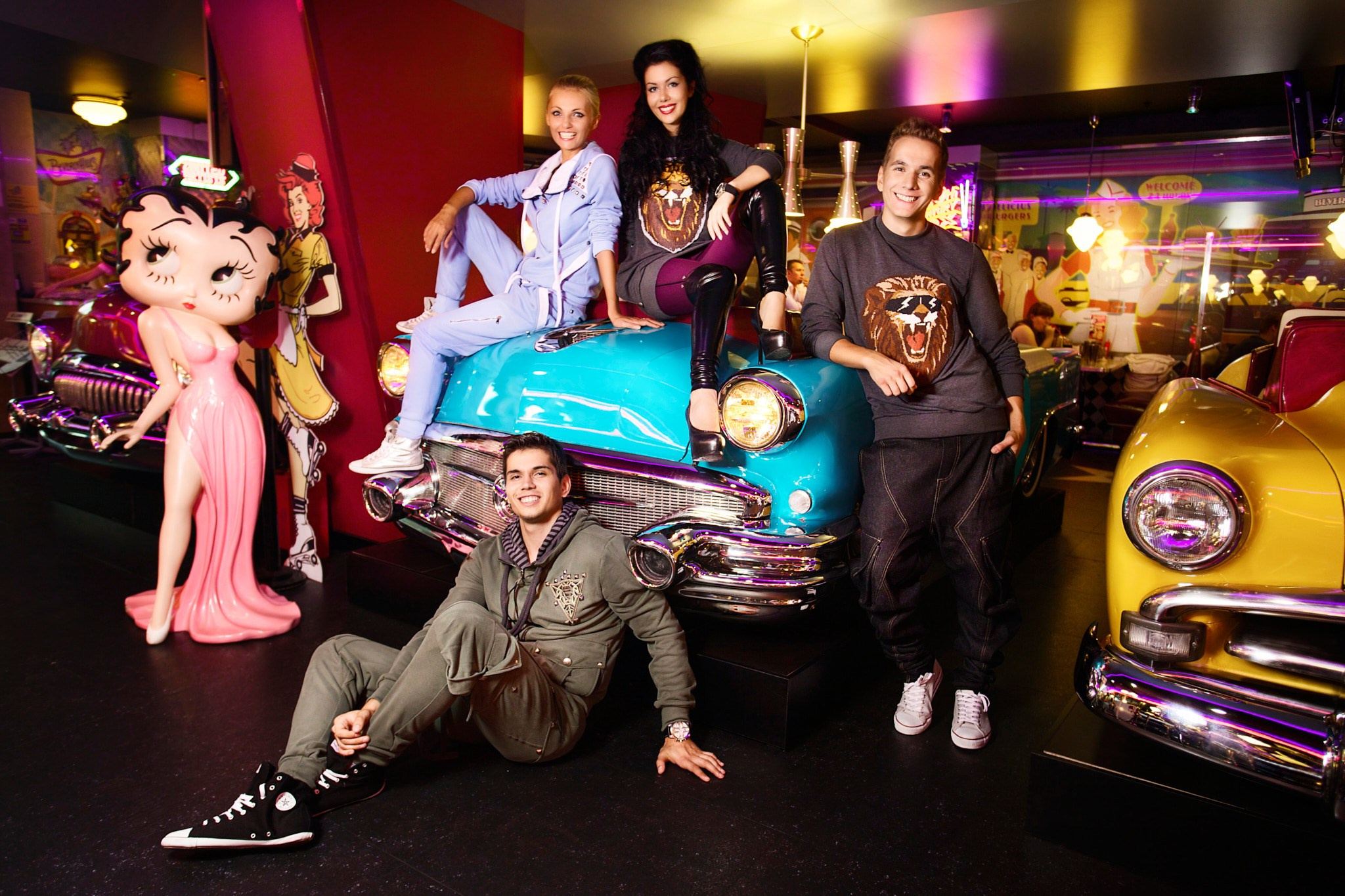 Архив: рекламная съёмка Black Star Wear в Beverly Hills. Бьюти фотограф Павел Паршин