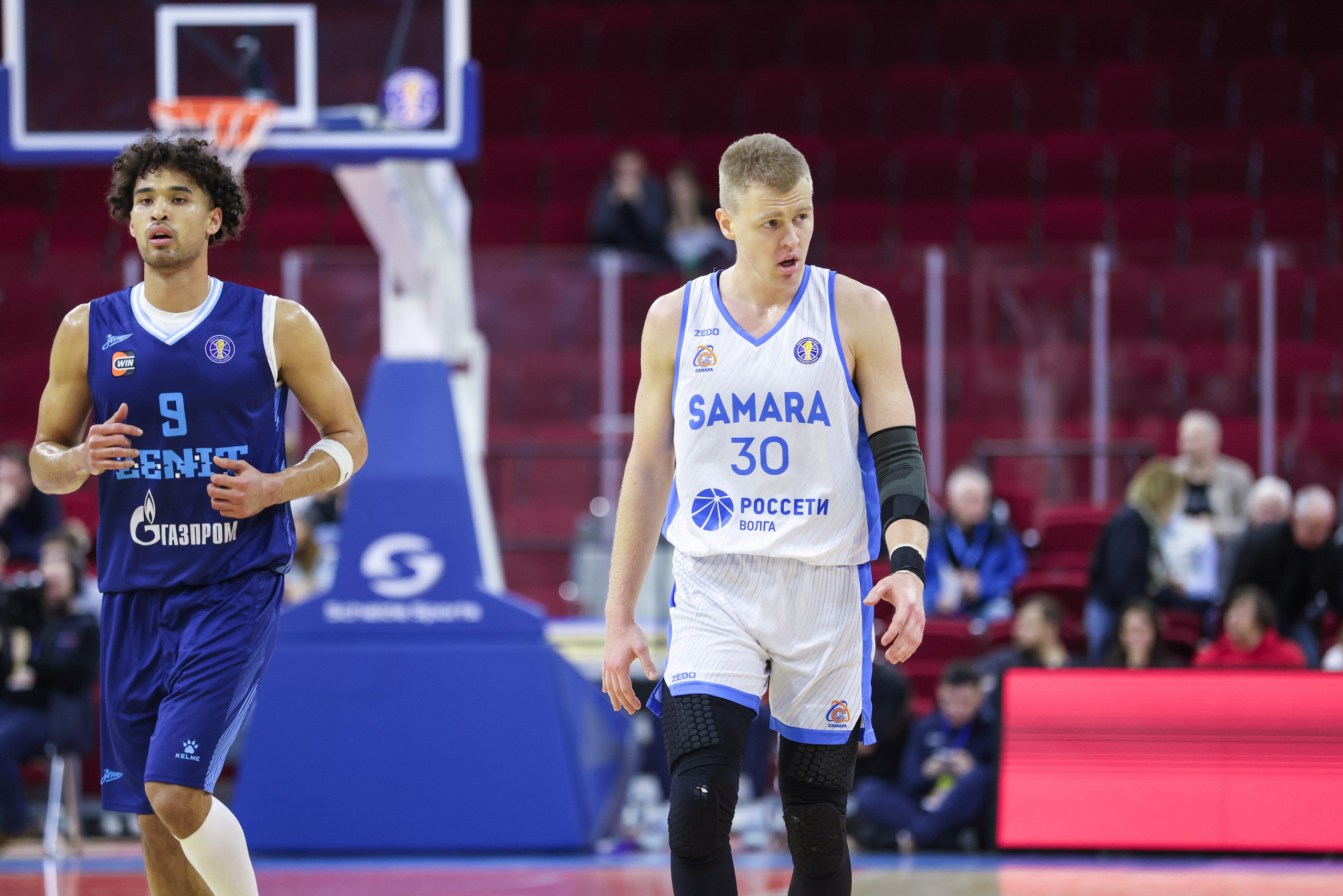 Баскетбол. Самара — Зенит. Единая лига ВТБ. Спортивный фотограф в Самаре