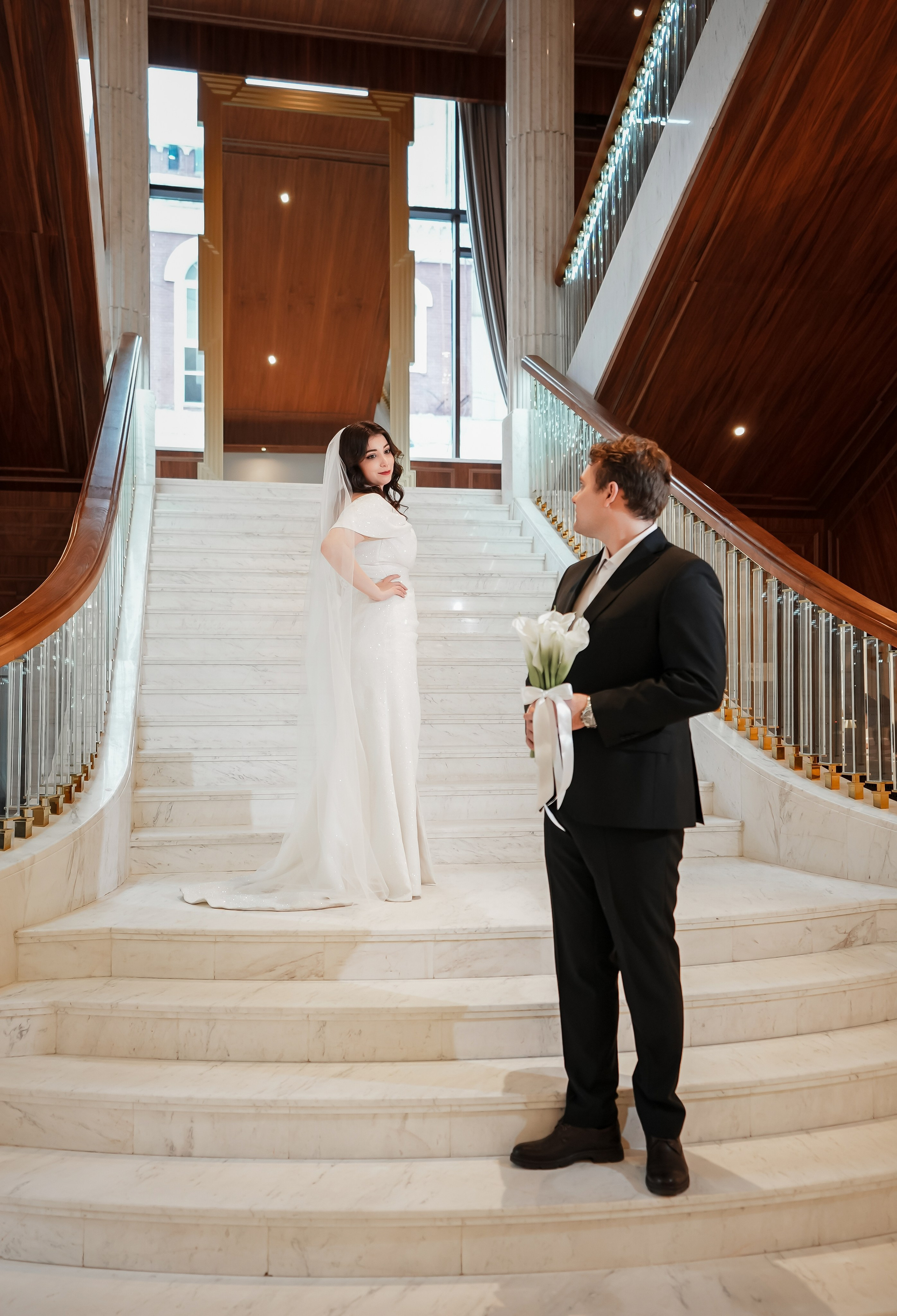 Виолетта & Дмитрий / Moscow Marriott Imperial Plaza. Свадебный фотограф Вера Климова