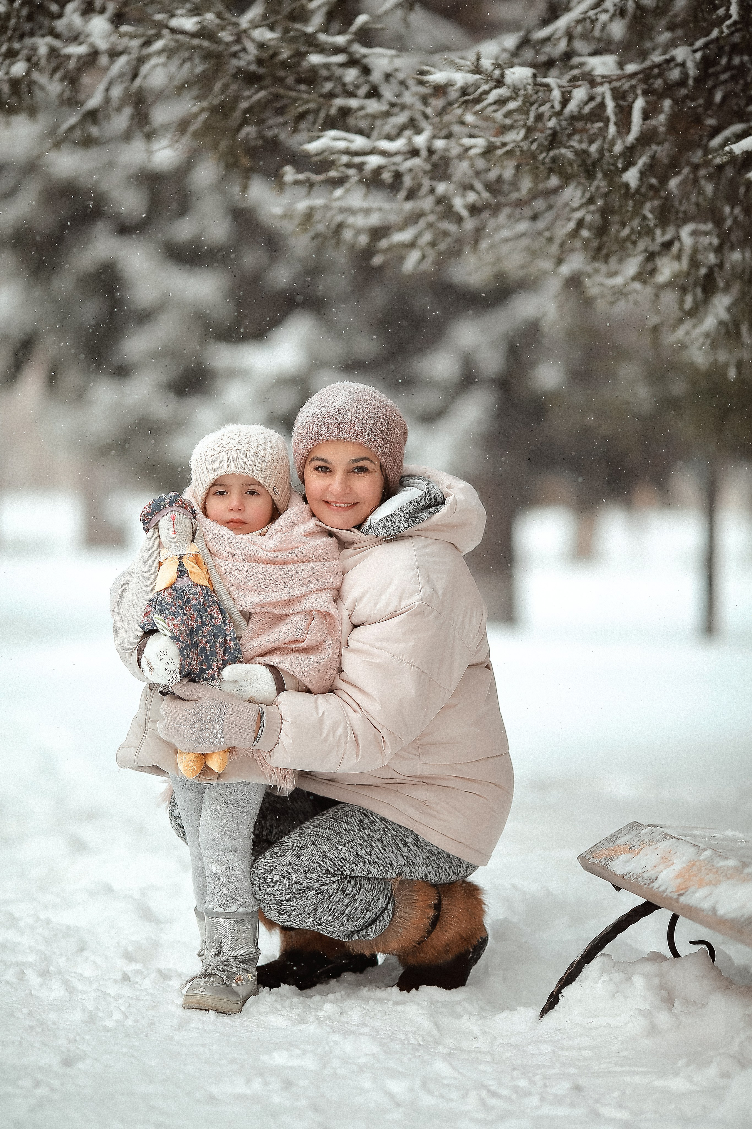 Белоснежная зима. Семейный фотограф в Новосибирске Екатерина Сафронова