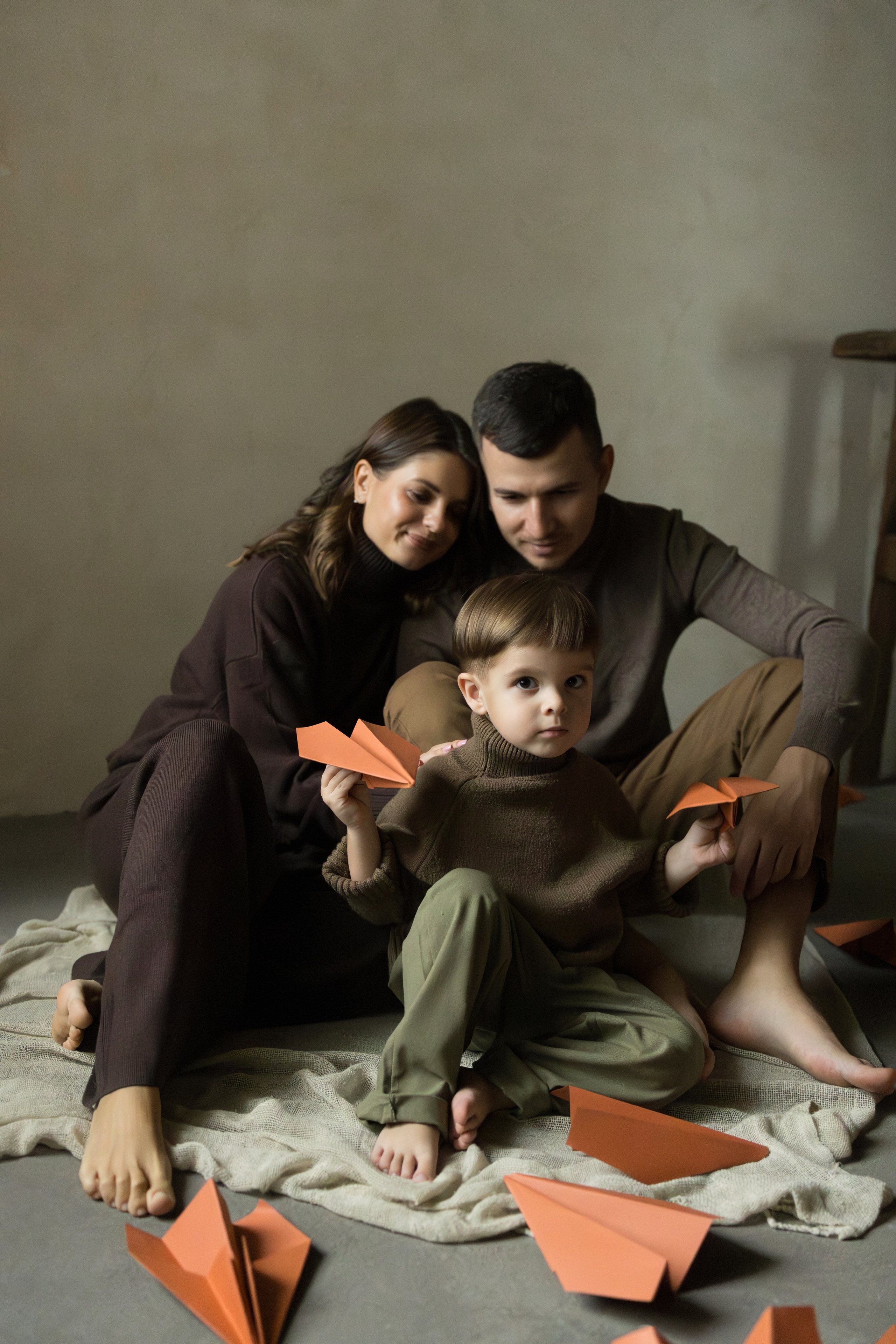 Волшебство и мандарины. История для Максима. Семейный и детский фотограф в Санкт-Петербурге — Лаврова Ольга